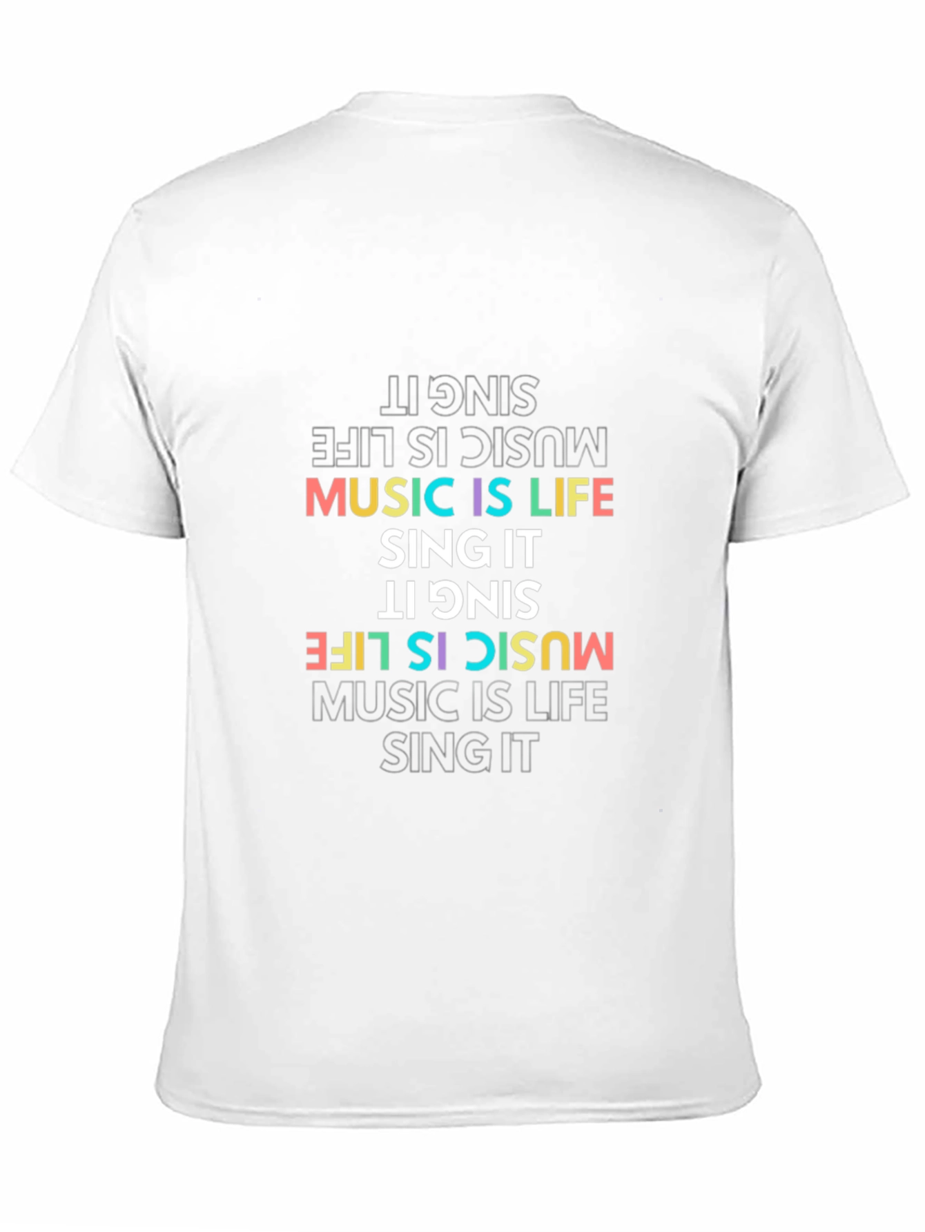 Music is Life Graphic Tee - Sing It T-Shirt