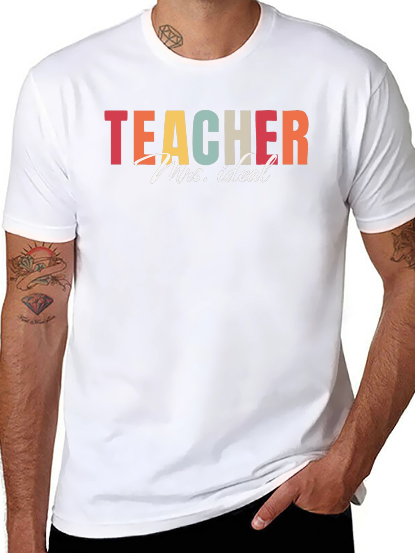 Teacher Mrs. Ideal Graphic T-Shirt