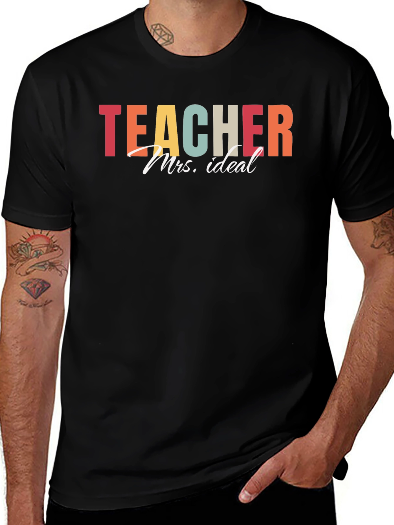 Teacher Mrs. Ideal Graphic T-Shirt
