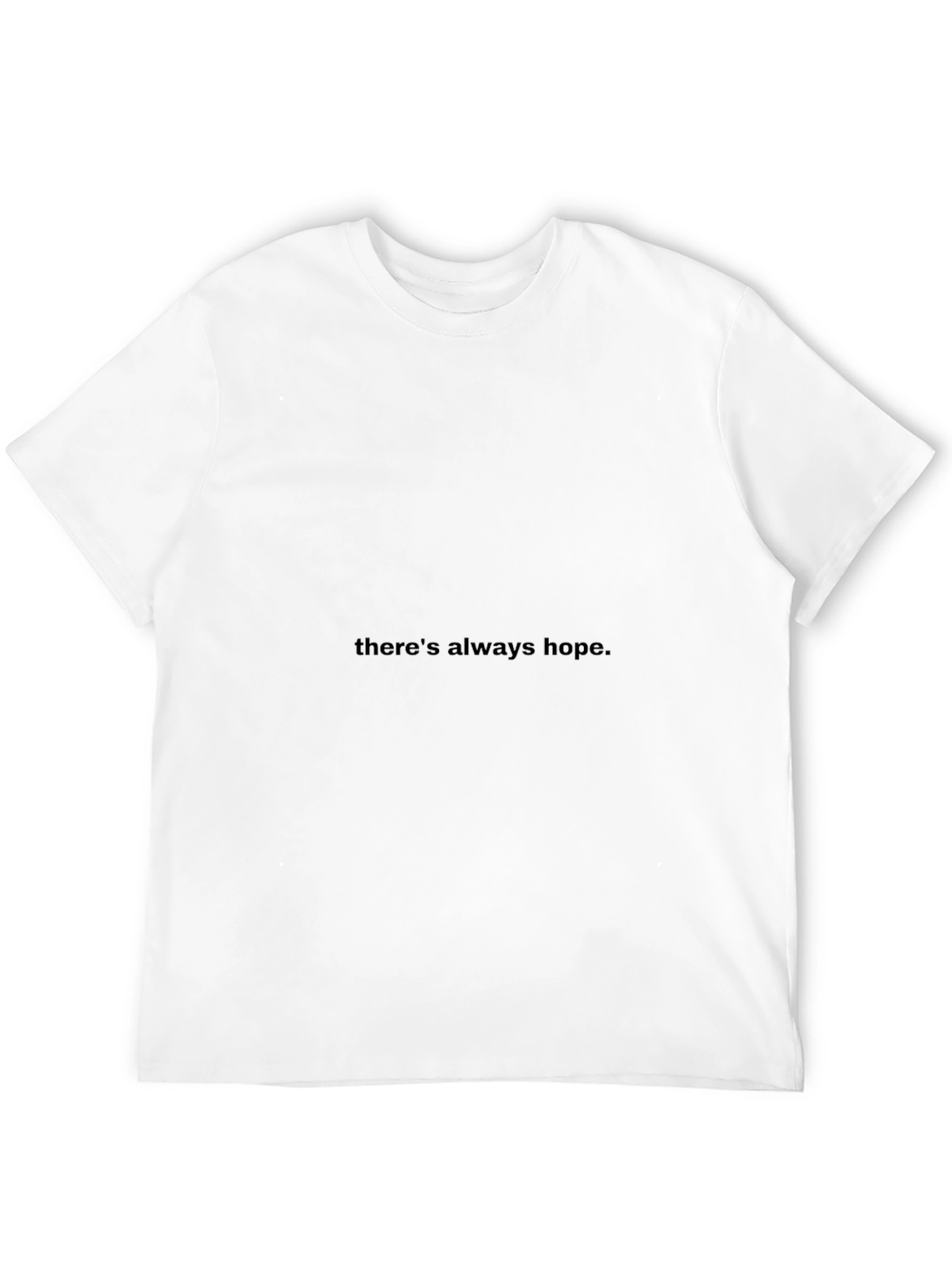 Theres Always Hope Black Graphic Tee
