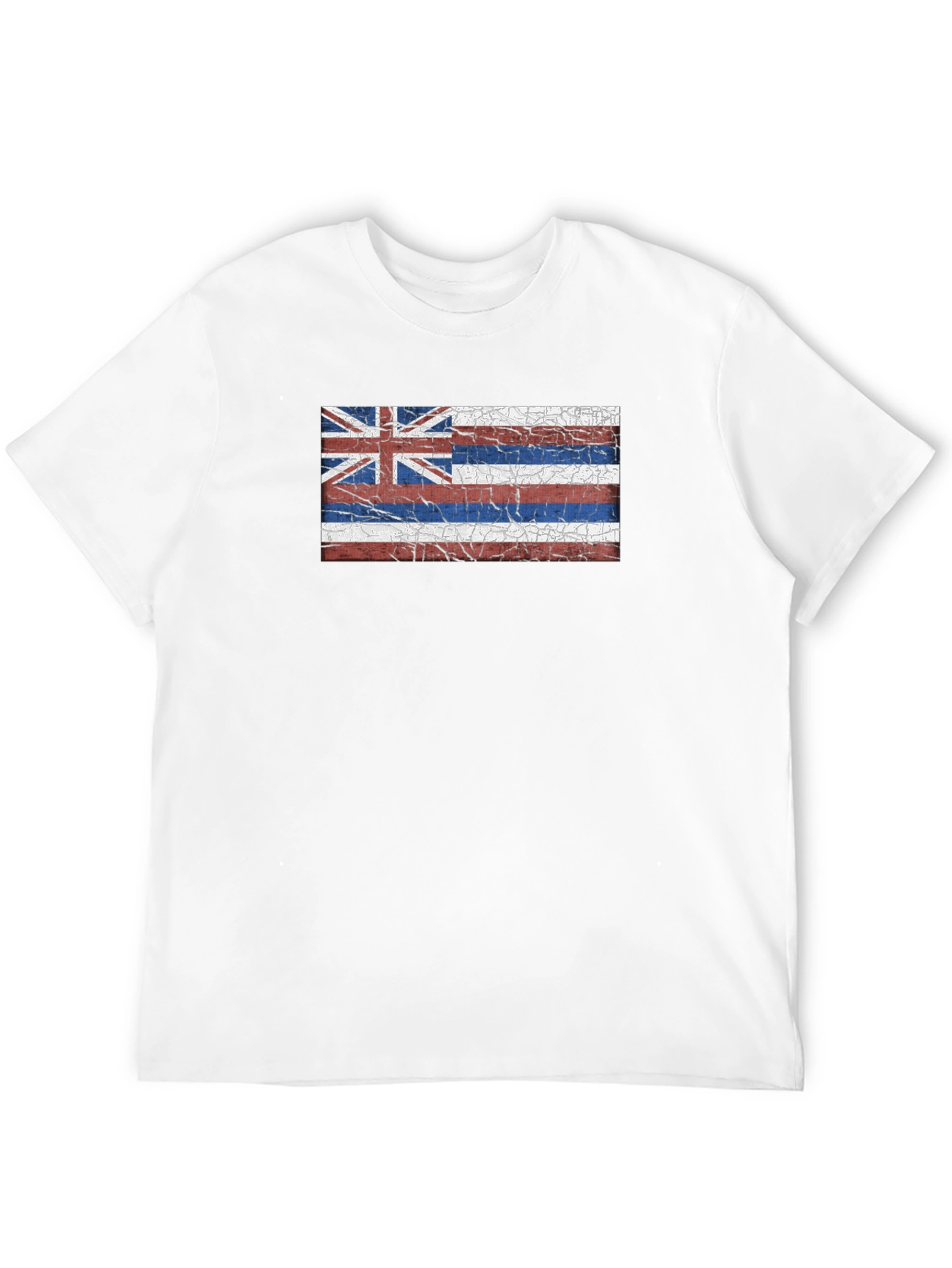 Hawaii Flag Graphic Tee - Black