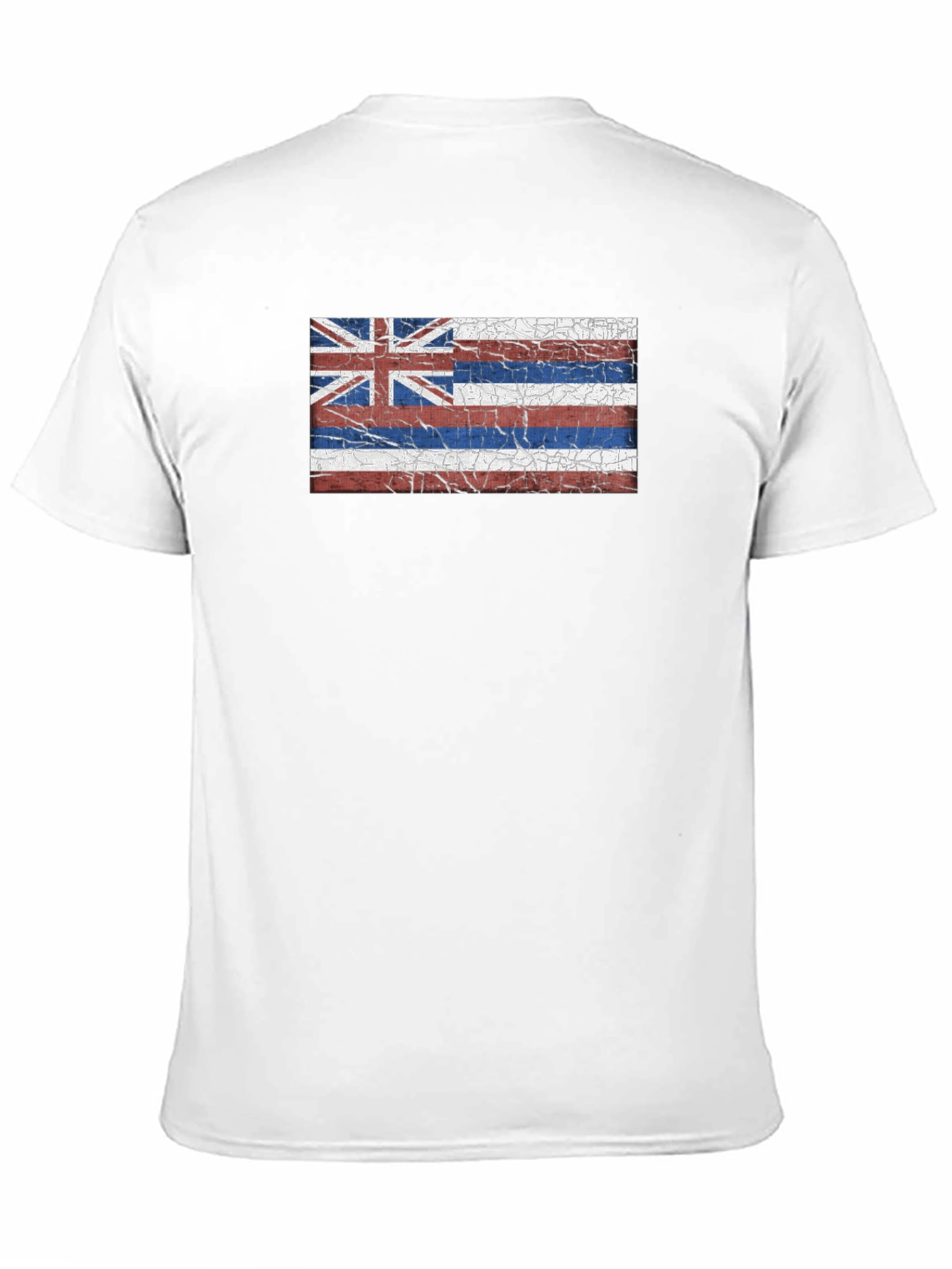Hawaii Flag Graphic Tee - Black