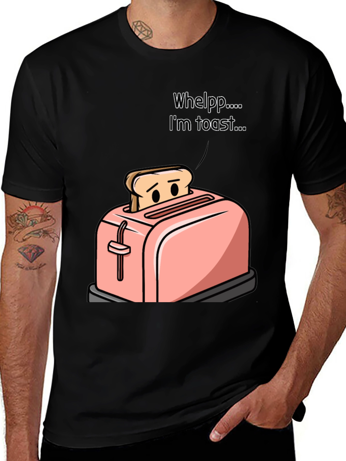 Im Toast Funny Graphic T-Shirt