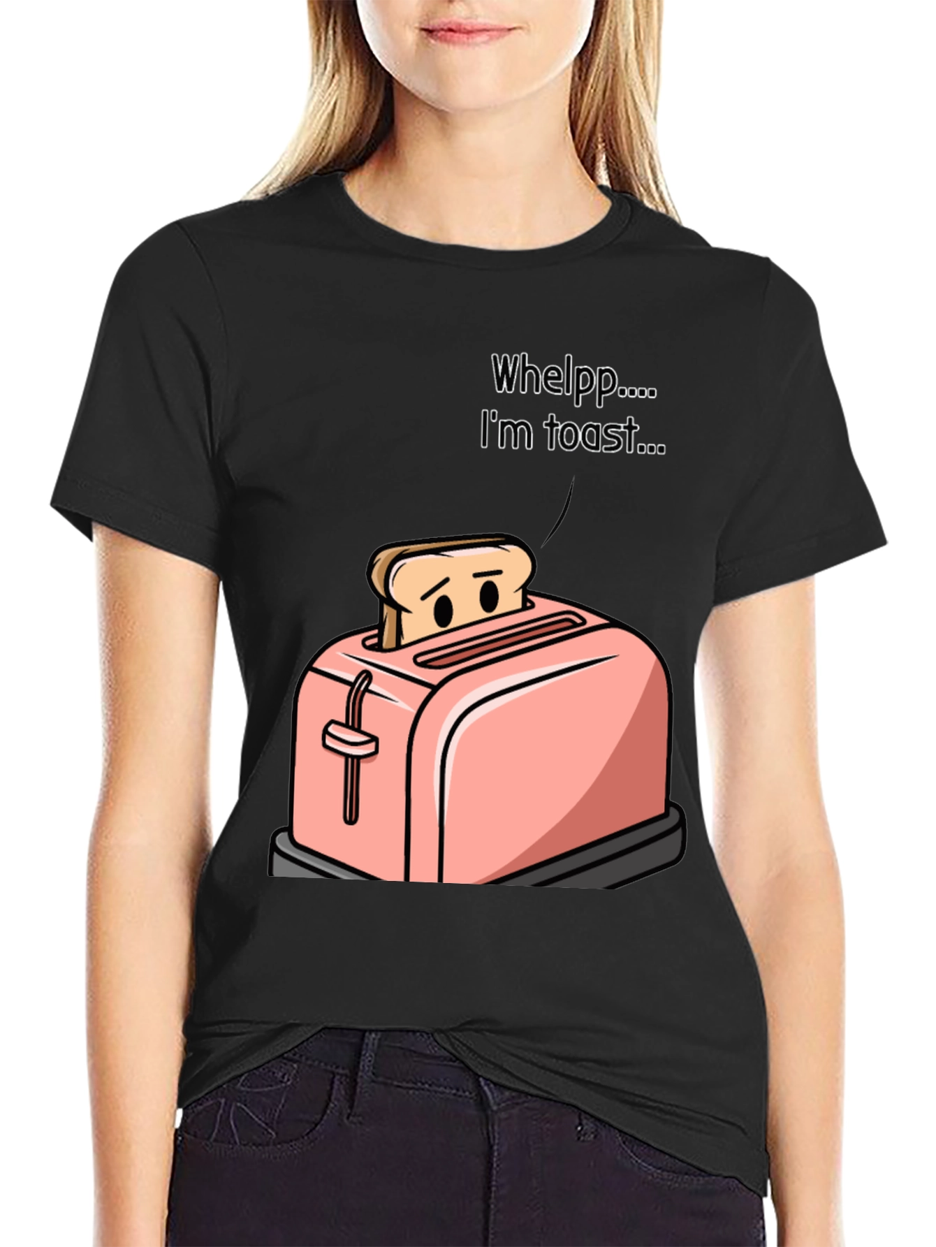 Im Toast Funny Graphic T-Shirt