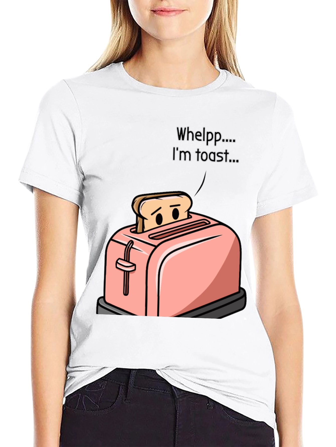 Im Toast Funny Graphic T-Shirt