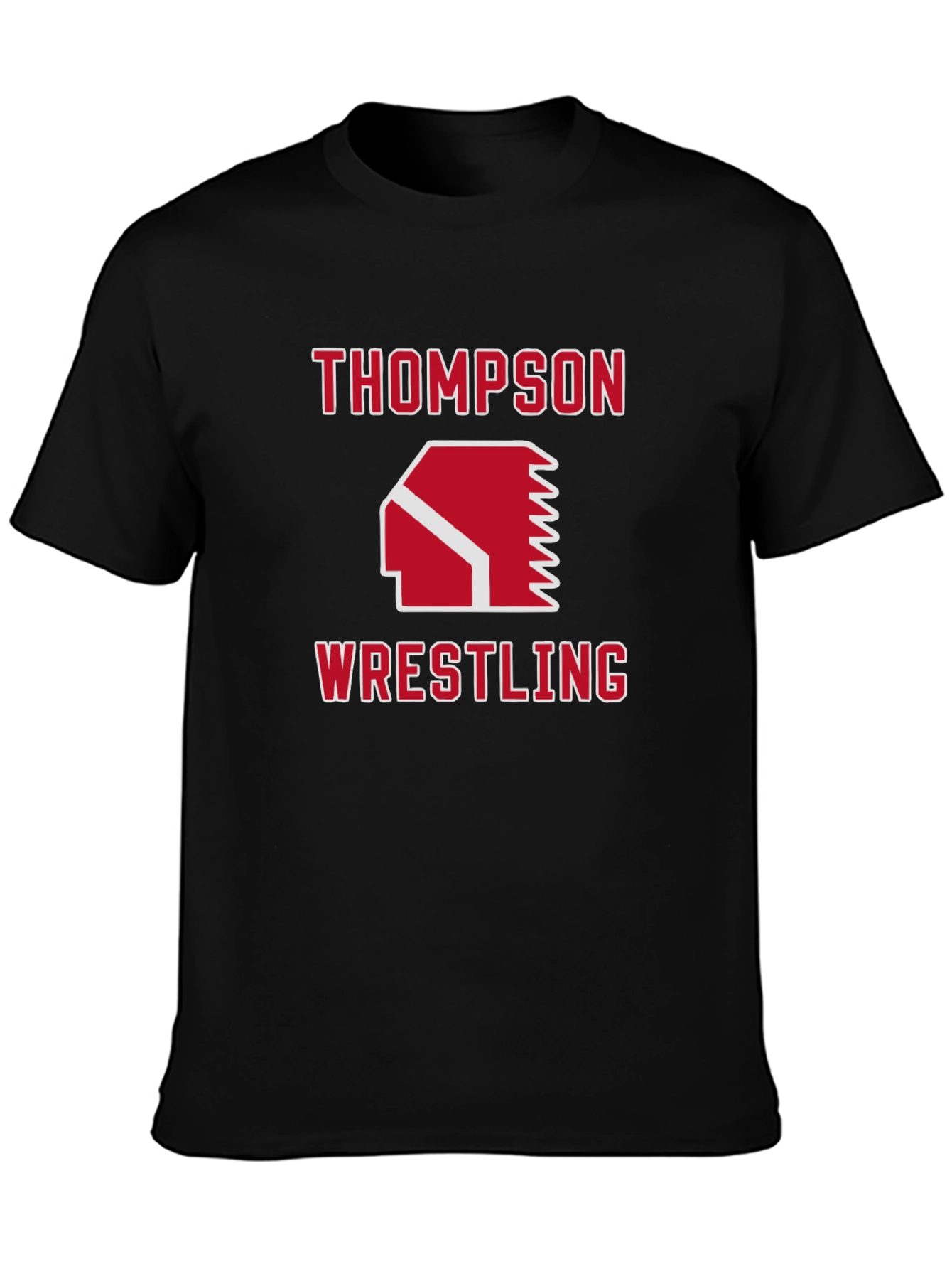 Thompson Wrestling Black T-Shirt