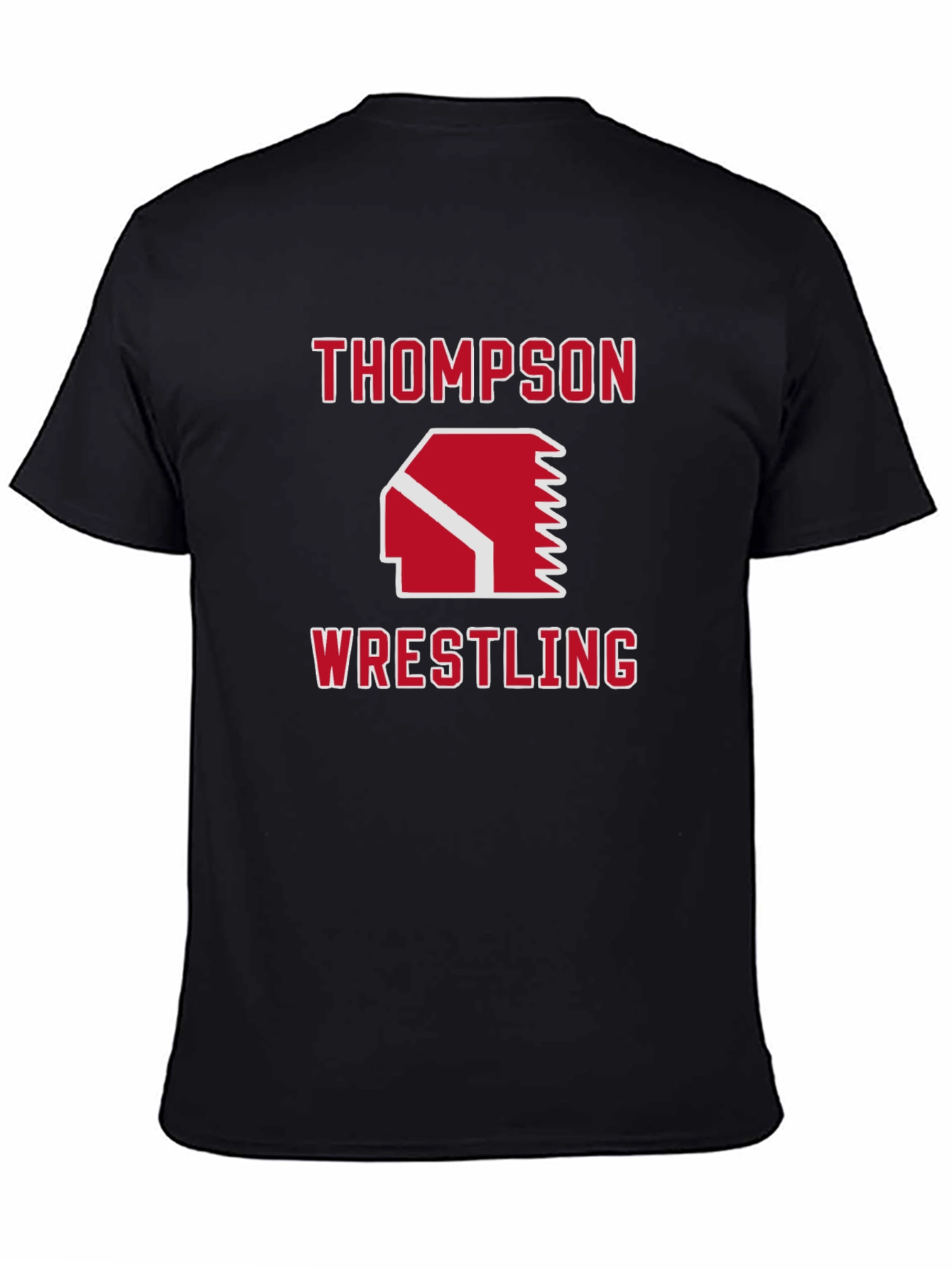 Thompson Wrestling Black T-Shirt
