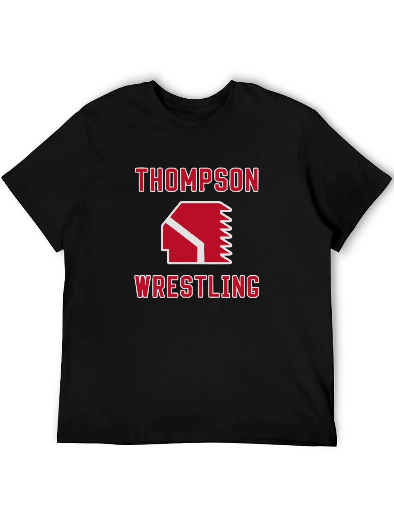 Thompson Wrestling Black T-Shirt