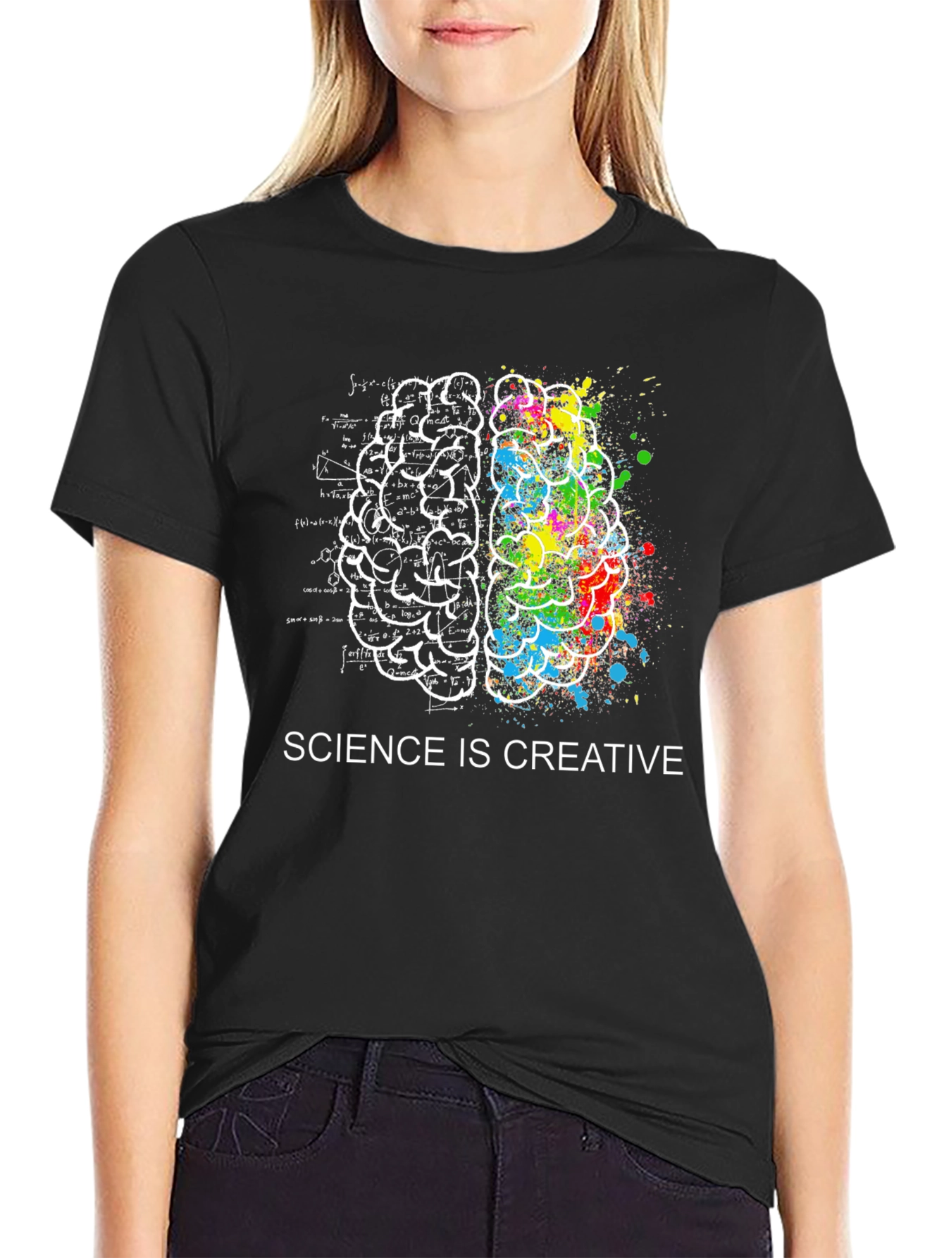 Science is Creative Brain T-Shirt