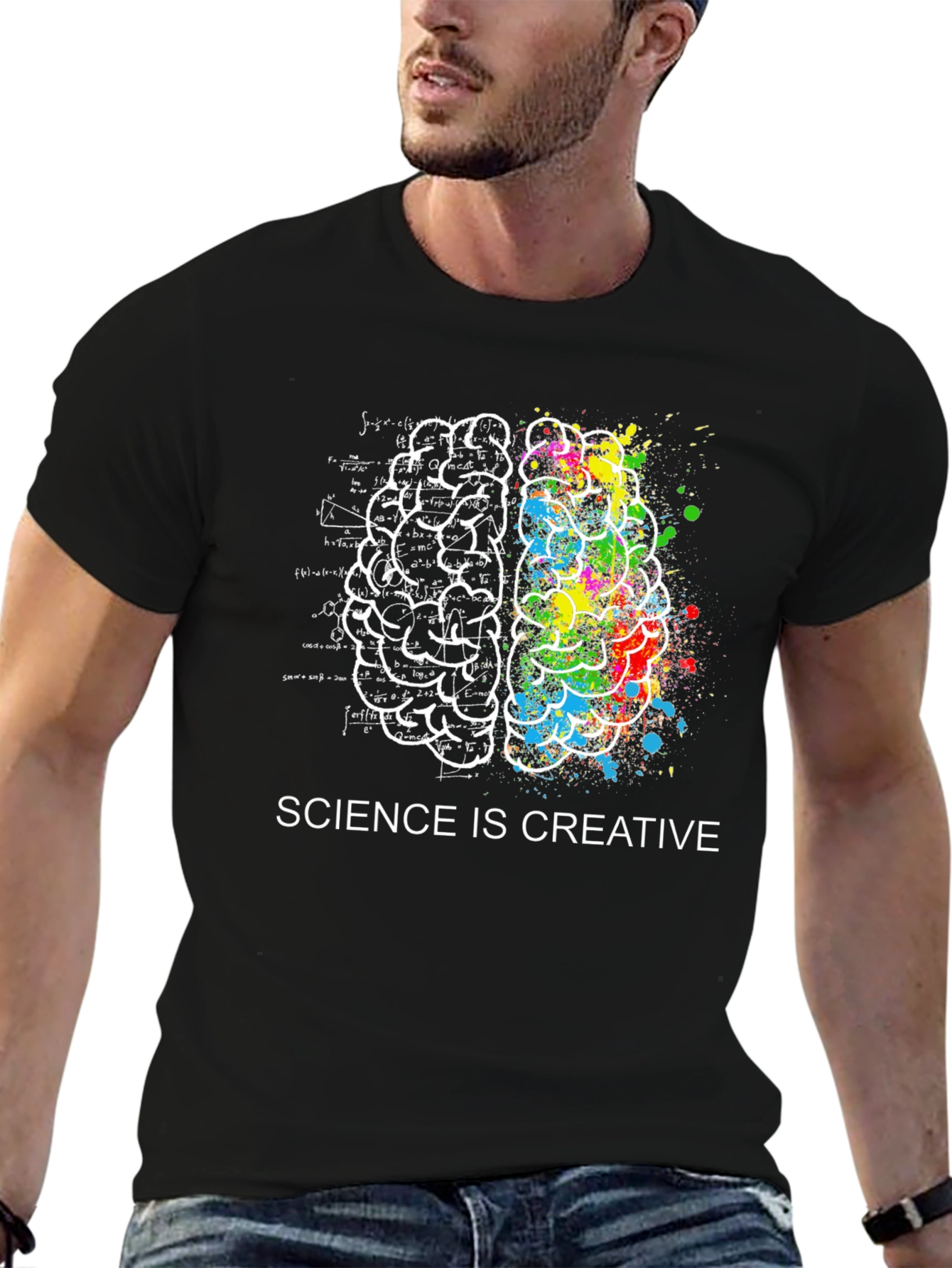 Science is Creative Brain T-Shirt