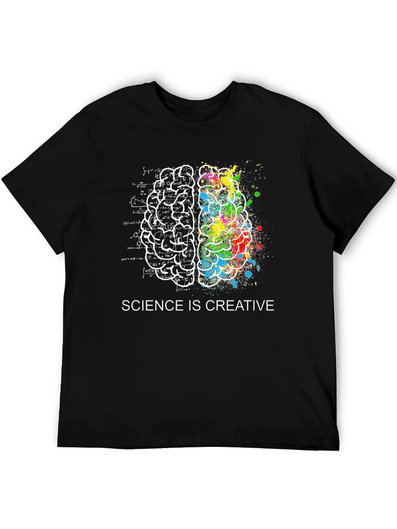 Science is Creative Brain T-Shirt