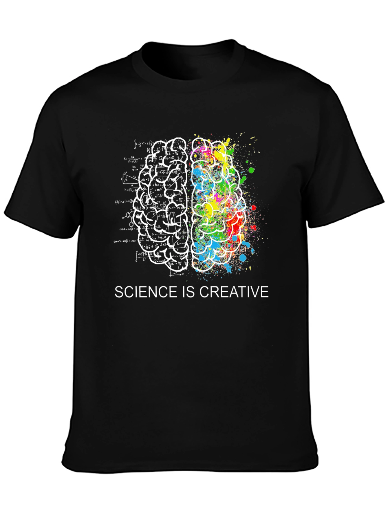 Science is Creative Brain T-Shirt