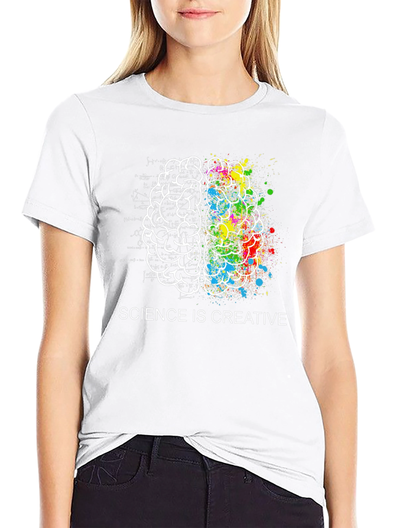 Science is Creative Brain T-Shirt