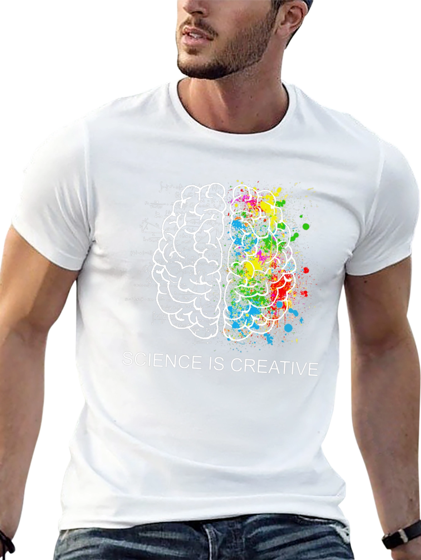 Science is Creative Brain T-Shirt