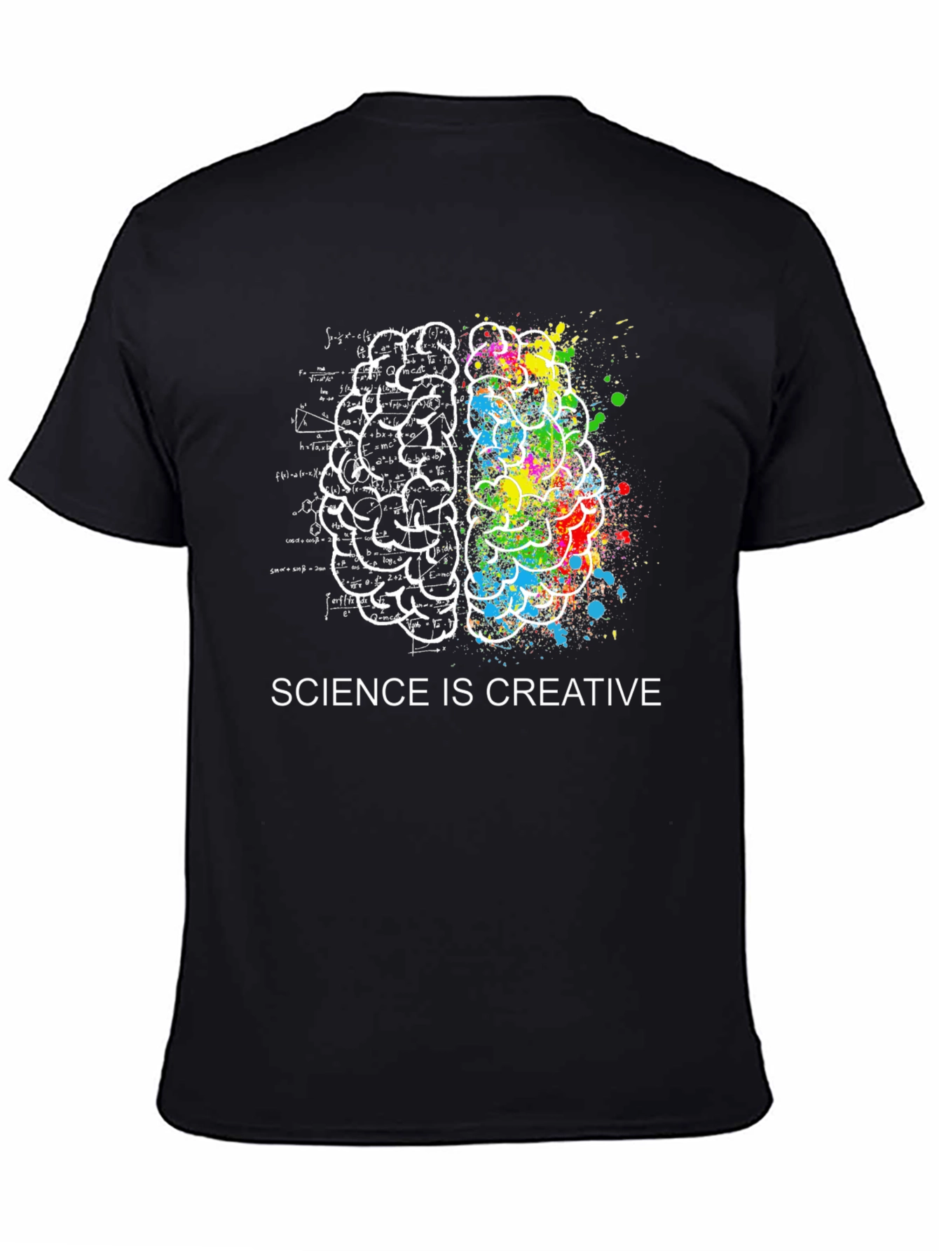Science is Creative Brain T-Shirt