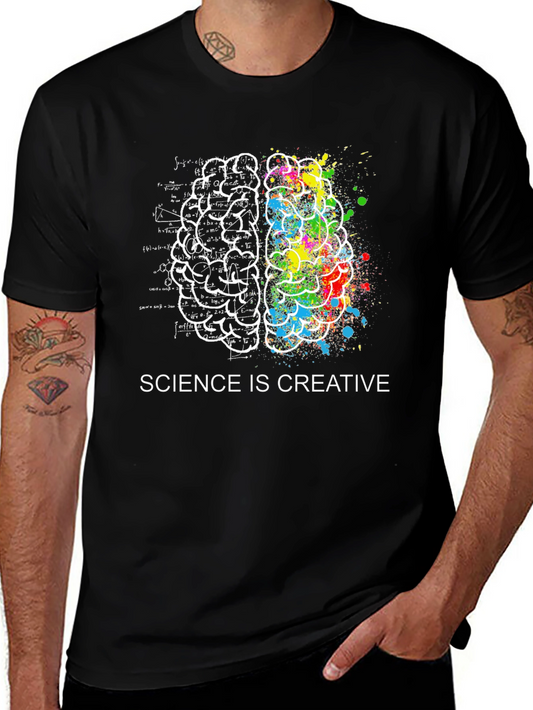 Science is Creative Brain T-Shirt