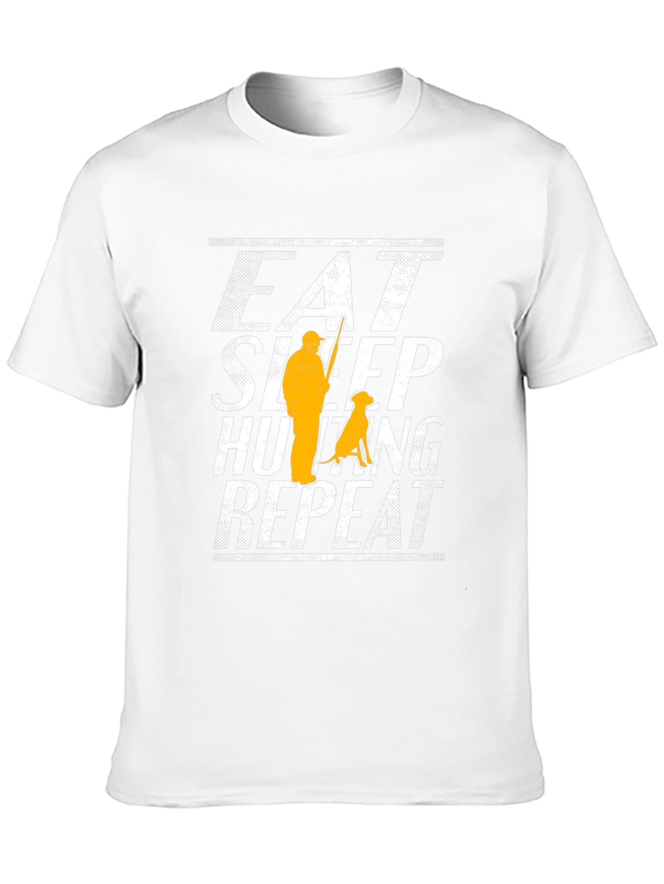Eat Sleep Hunting Repeat Mens T-Shirt
