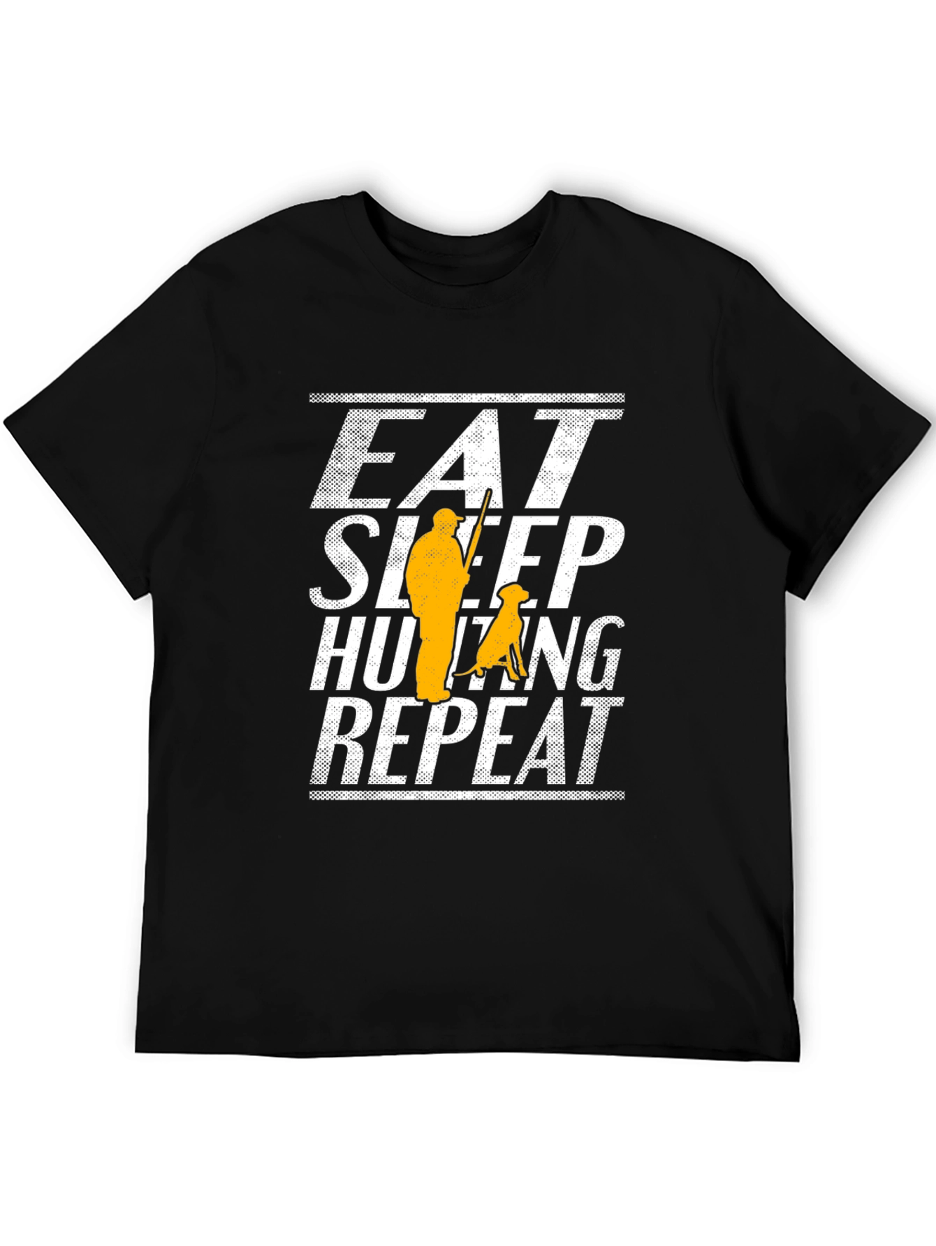 Eat Sleep Hunting Repeat Mens T-Shirt