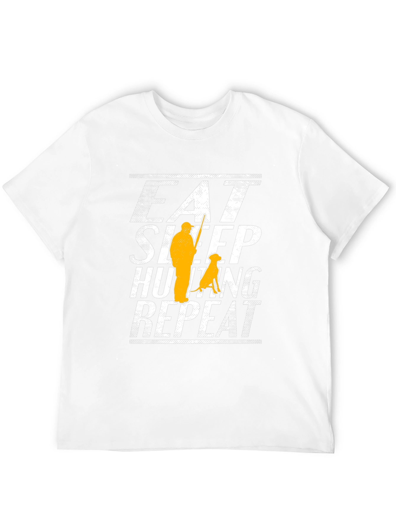 Eat Sleep Hunting Repeat Mens T-Shirt