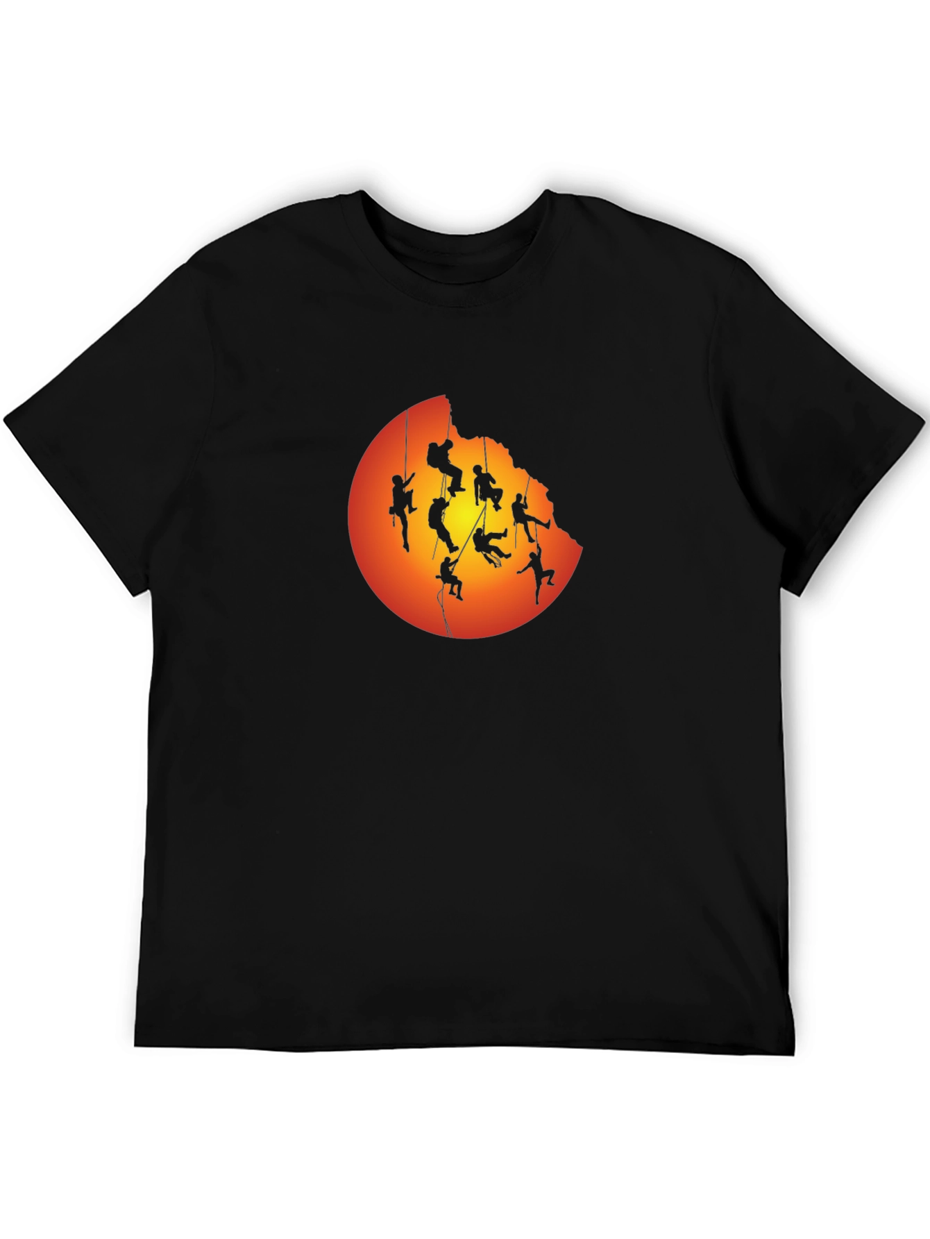 Silhouette Climber Graphic T-Shirt - Adventure Ready