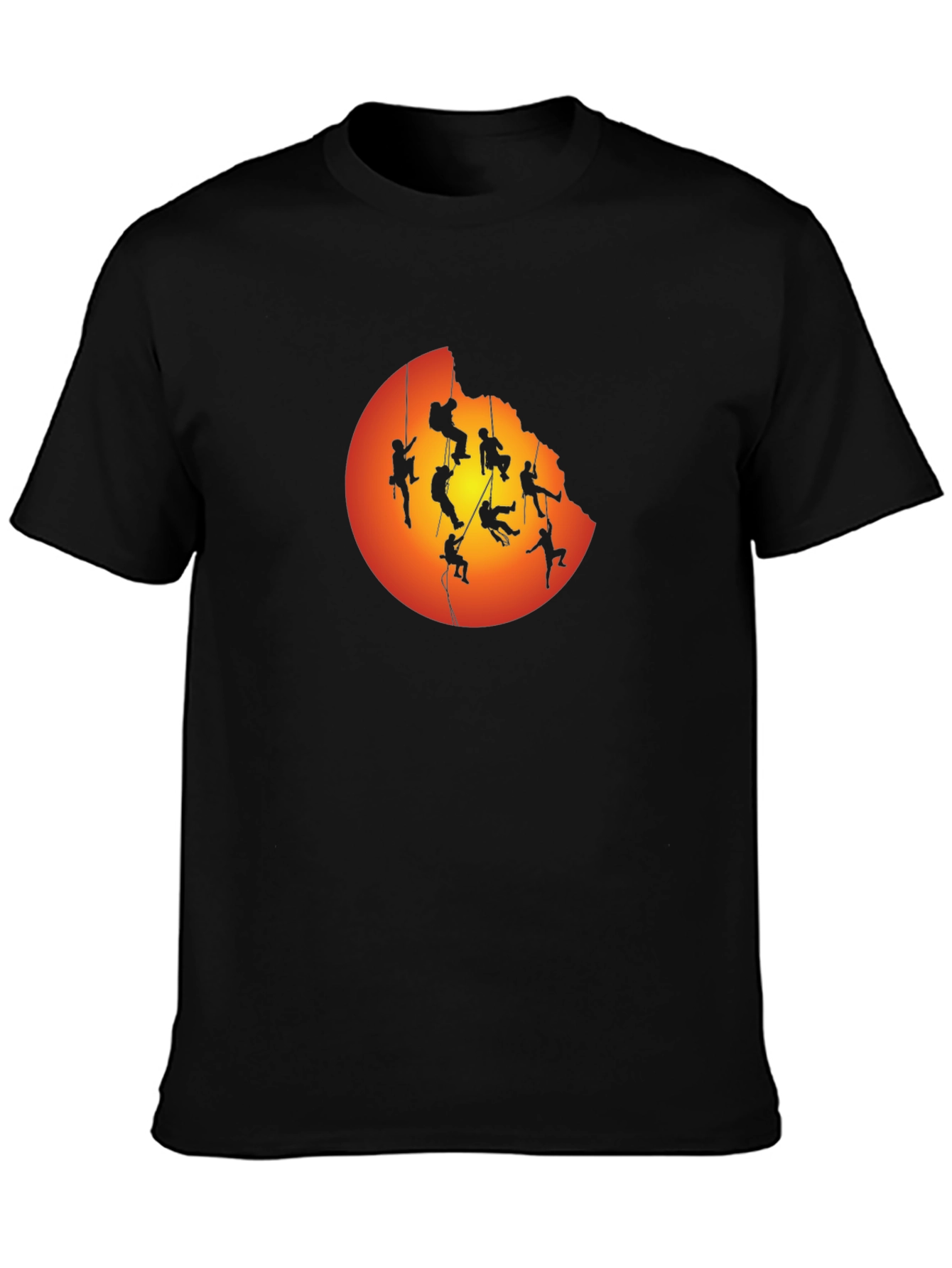Silhouette Climber Graphic T-Shirt - Adventure Ready