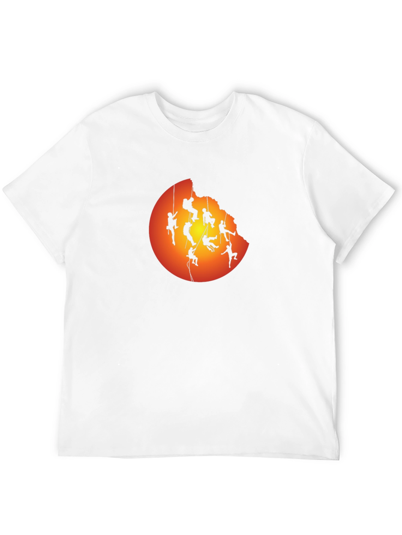 Silhouette Climber Graphic T-Shirt - Adventure Ready
