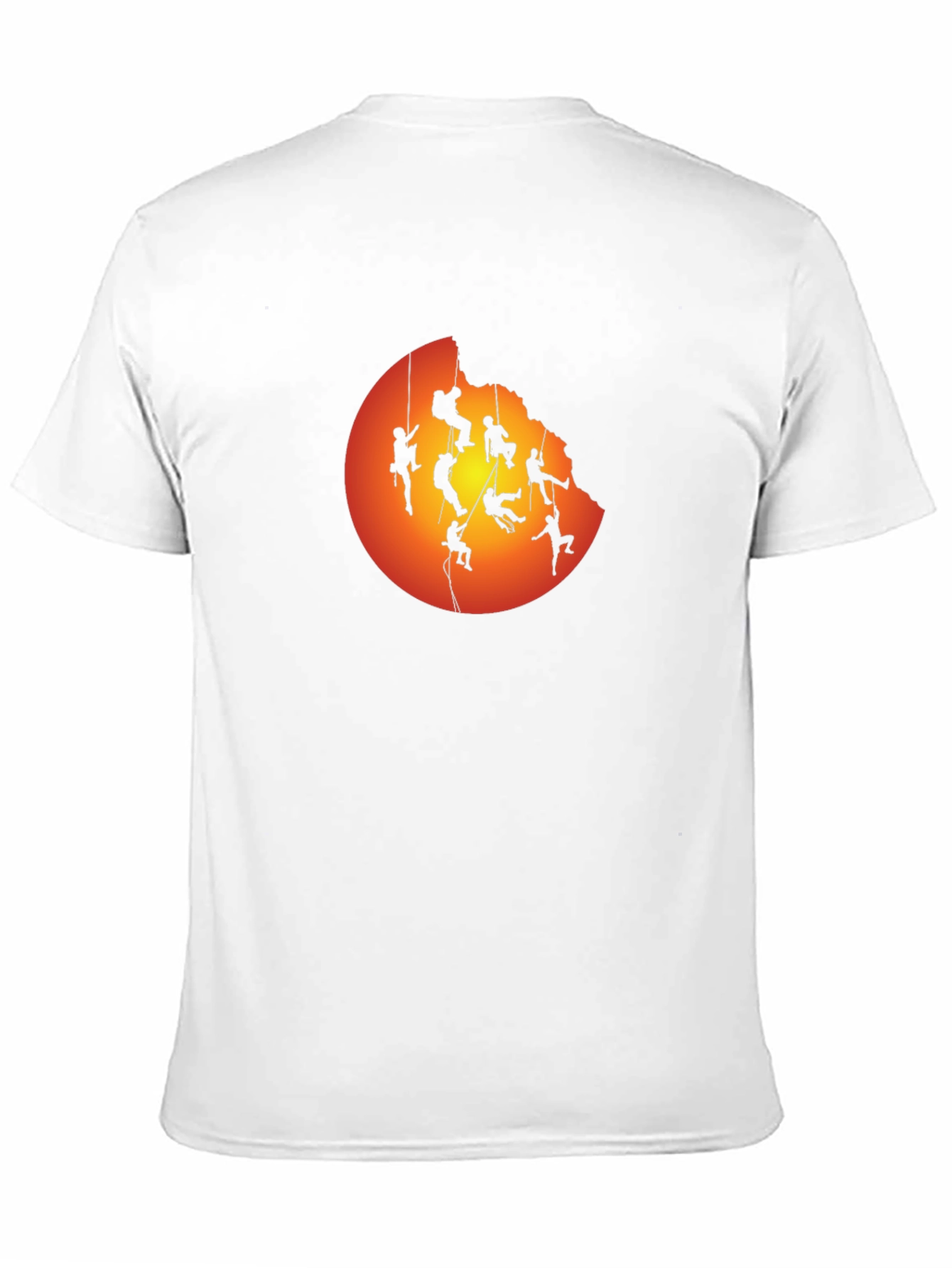 Silhouette Climber Graphic T-Shirt - Adventure Ready