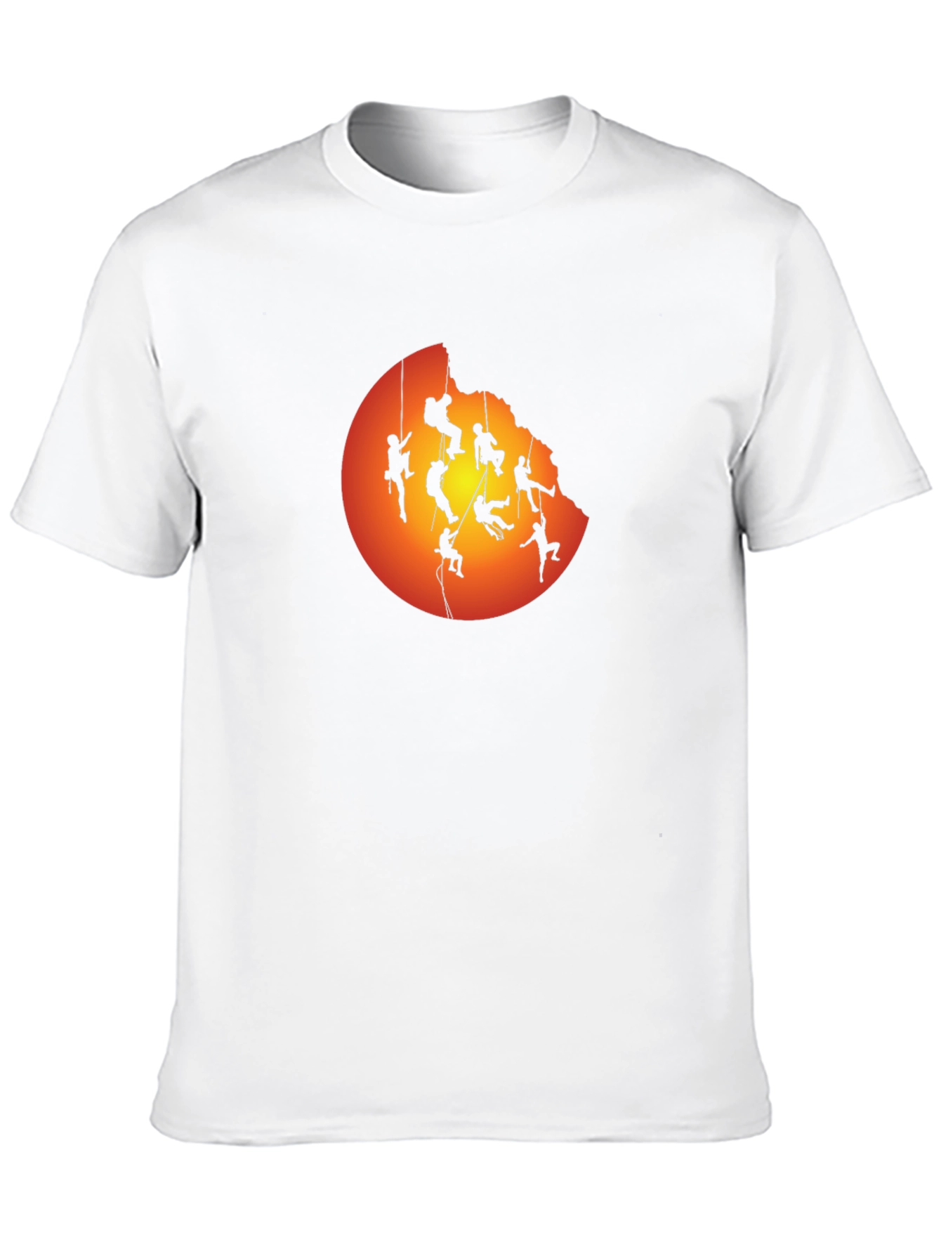 Silhouette Climber Graphic T-Shirt - Adventure Ready