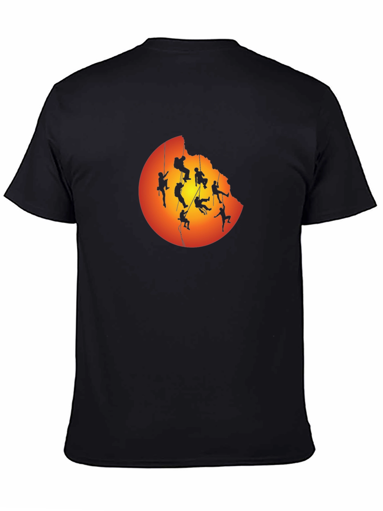 Silhouette Climber Graphic T-Shirt - Adventure Ready