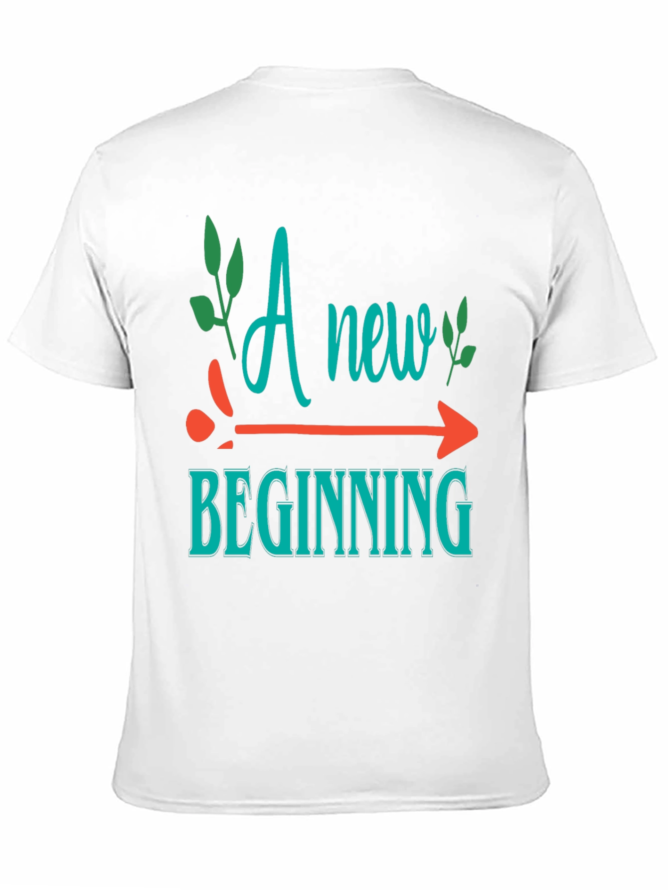 New Beginning Graphic Tee - Motivational Shirt