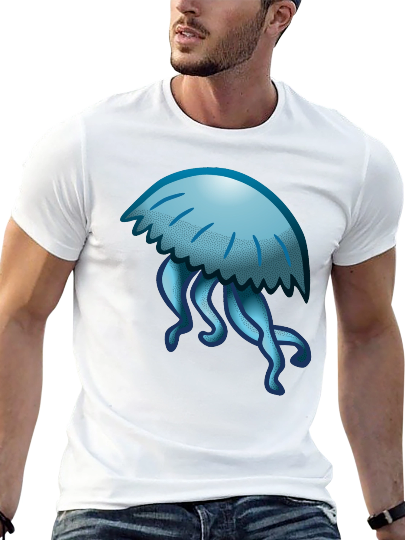 Jellyfish Graphic Tee - Cool Casual Style