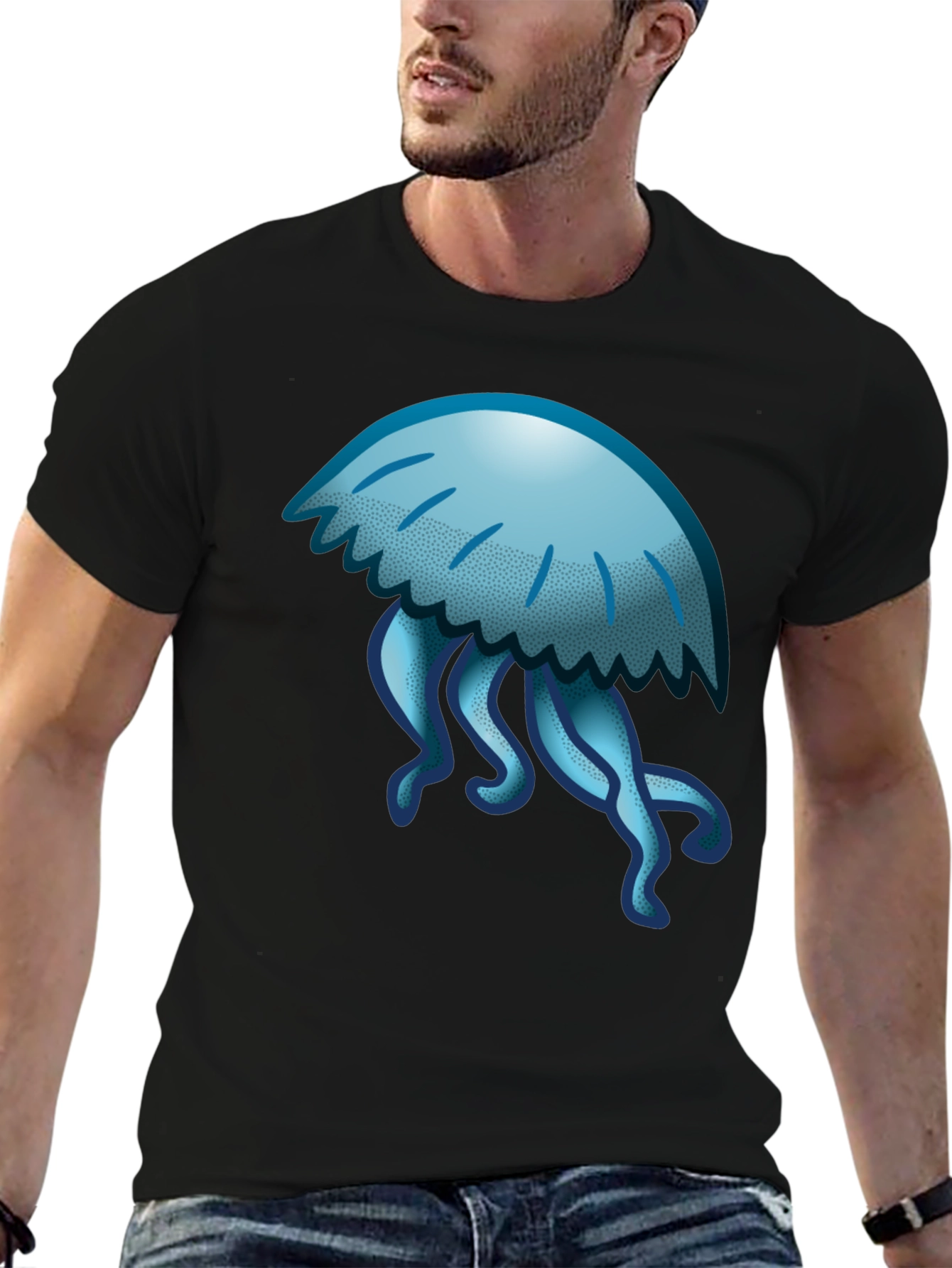 Jellyfish Graphic Tee - Cool Casual Style
