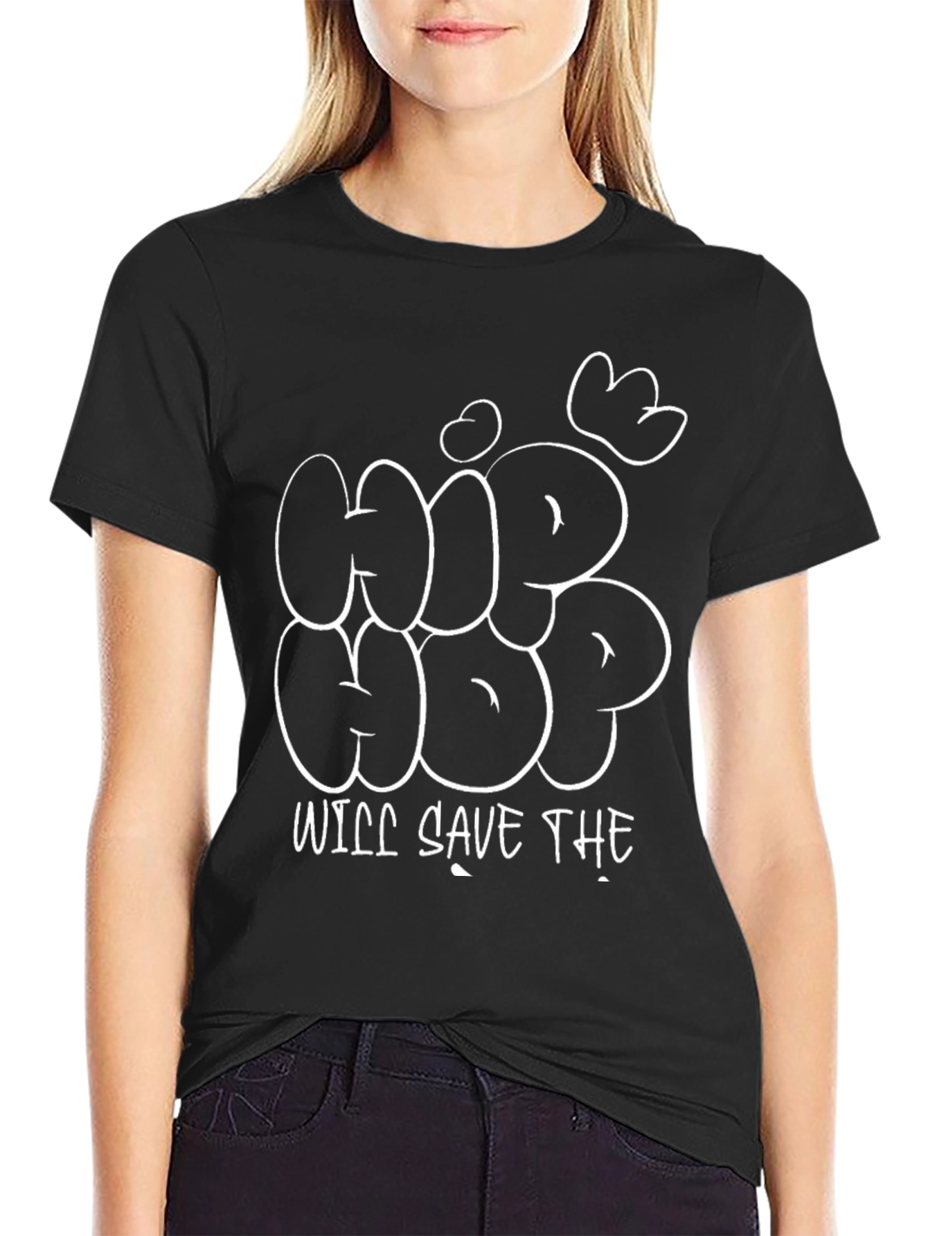 Hip Hop Will Save The Black T-Shirt