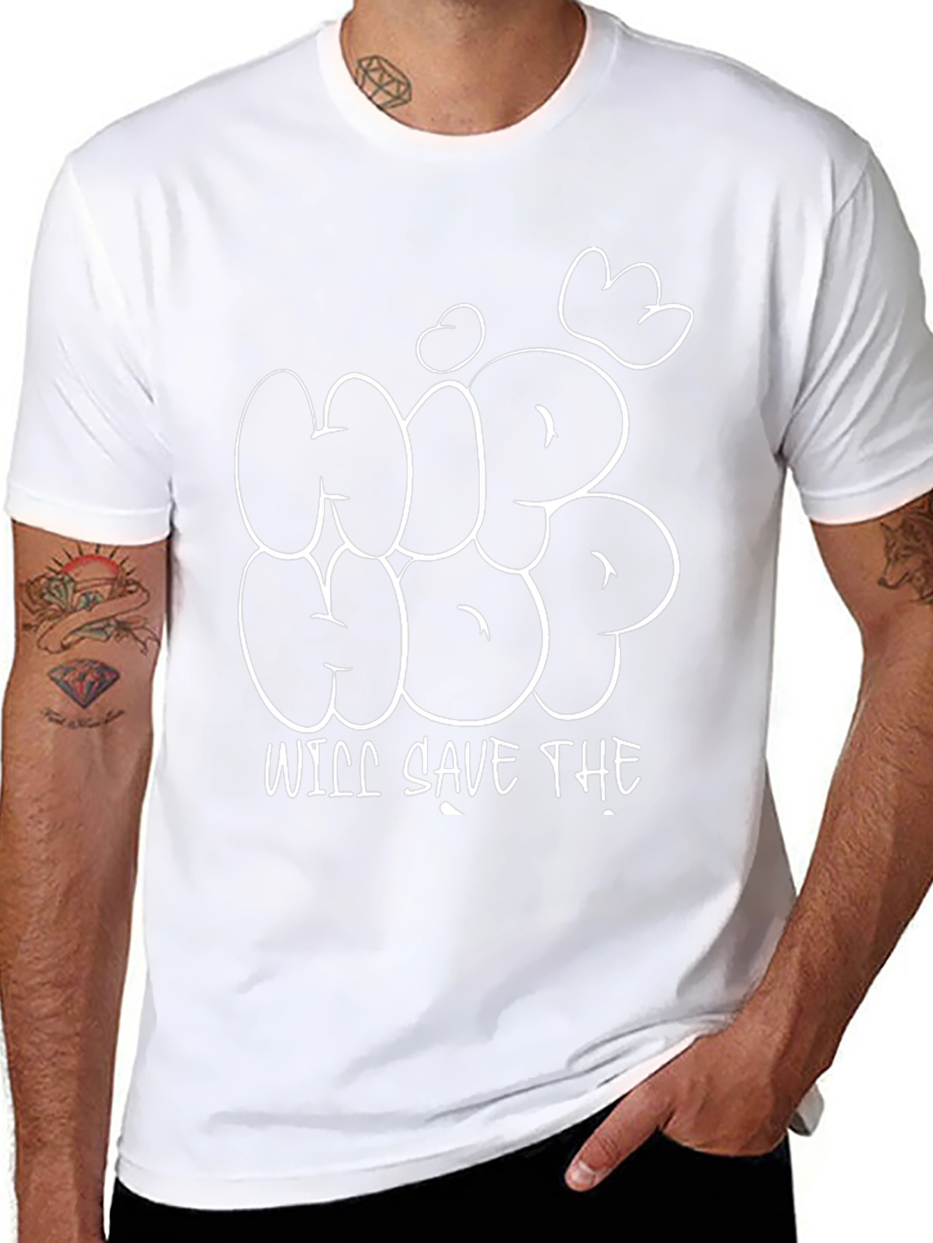 Hip Hop Will Save The Black T-Shirt