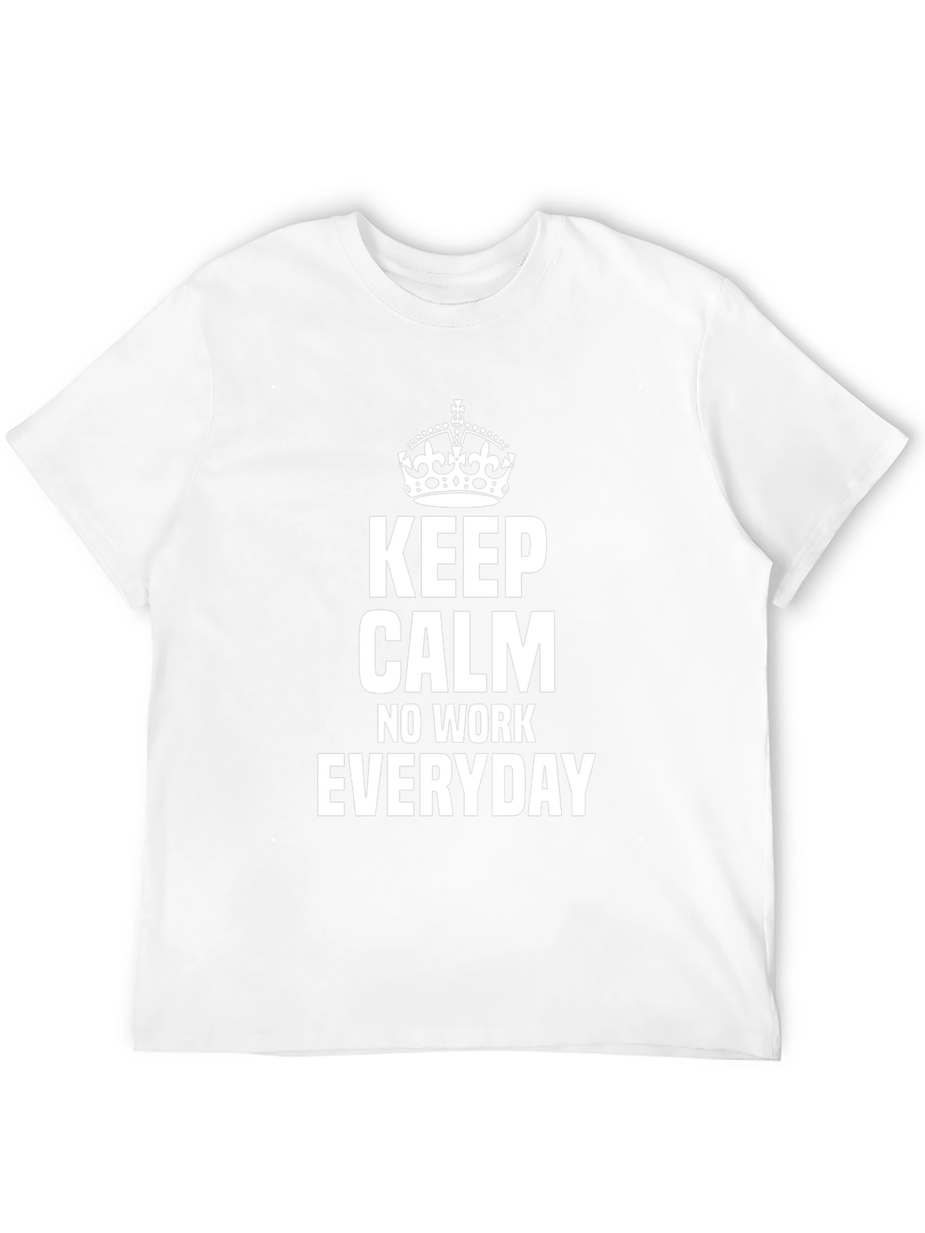 Keep Calm Everyday Black T-Shirt