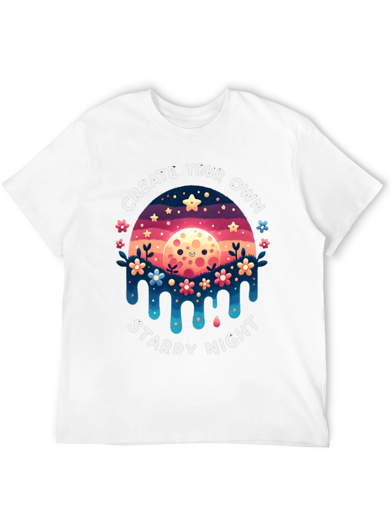 Create Your Own Starry Night Graphic Tee