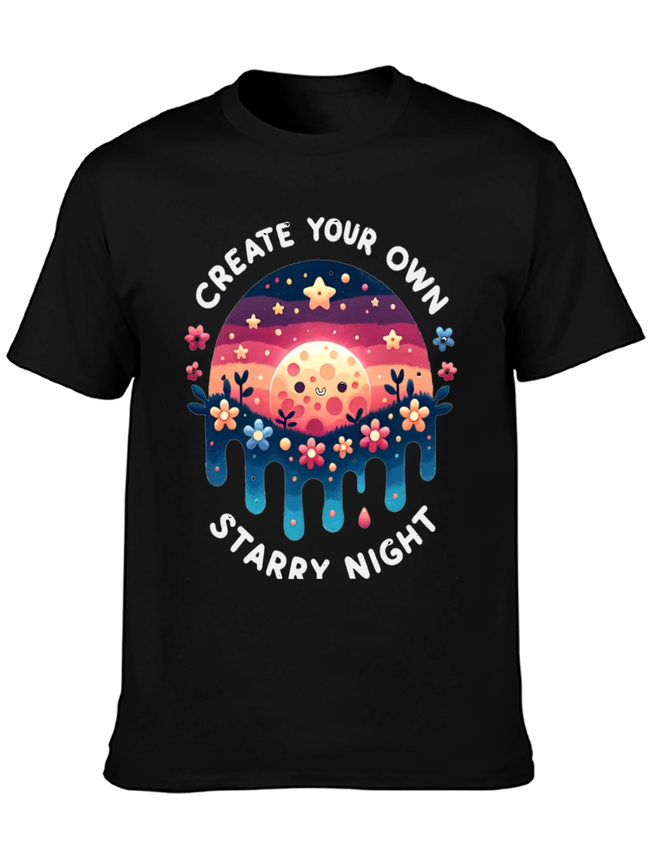 Create Your Own Starry Night Graphic Tee