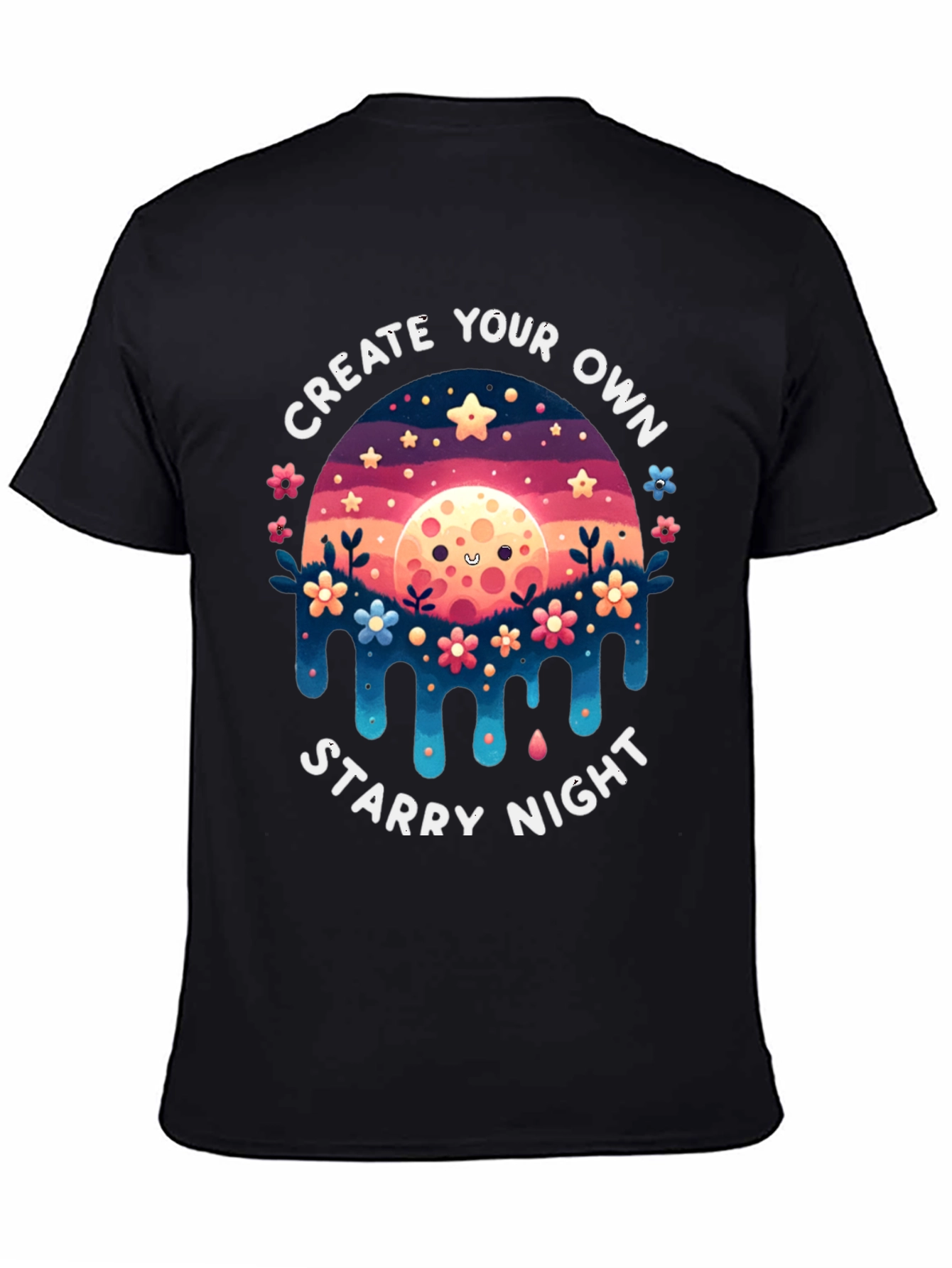 Create Your Own Starry Night Graphic Tee