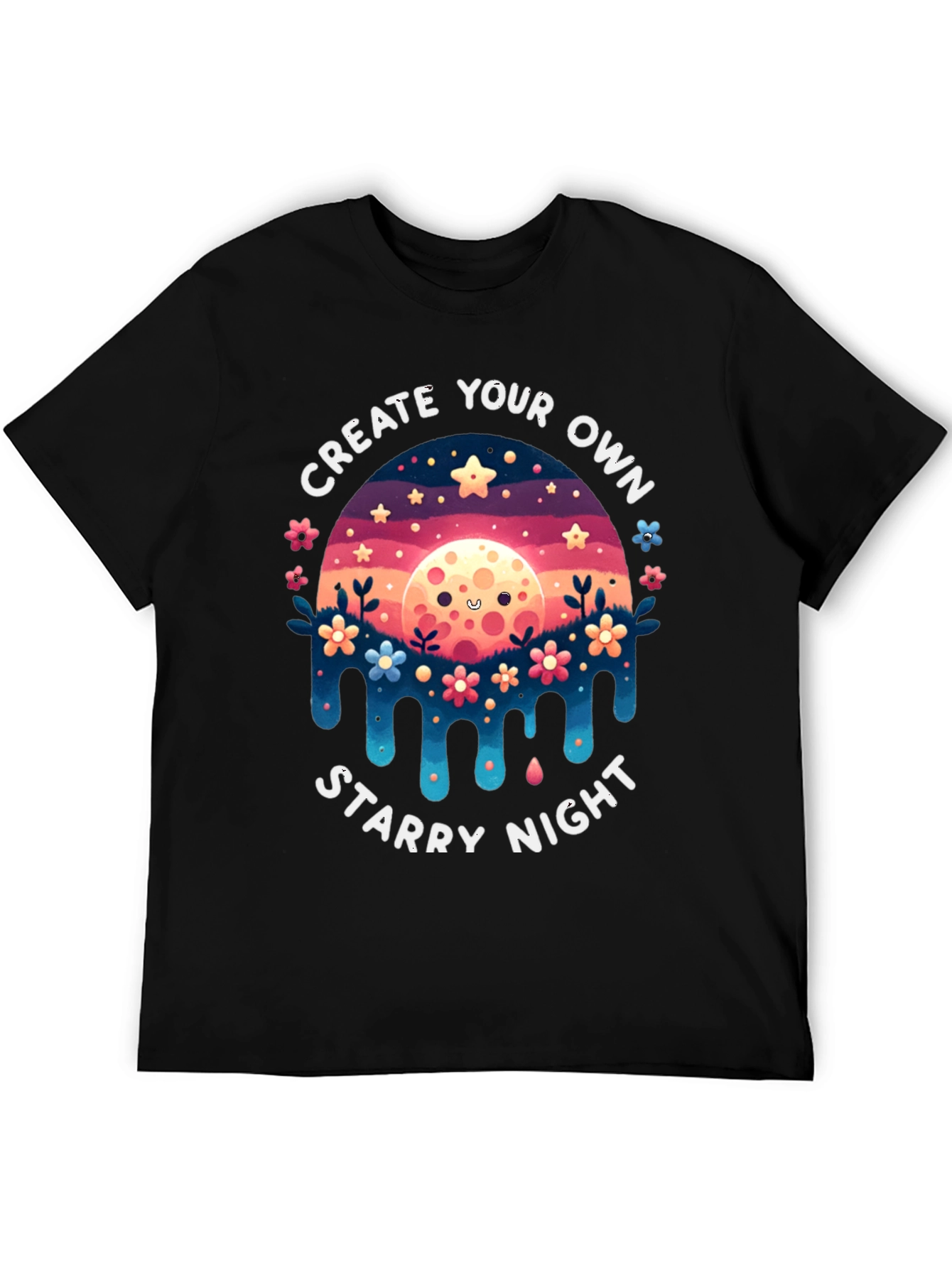 Create Your Own Starry Night Graphic Tee