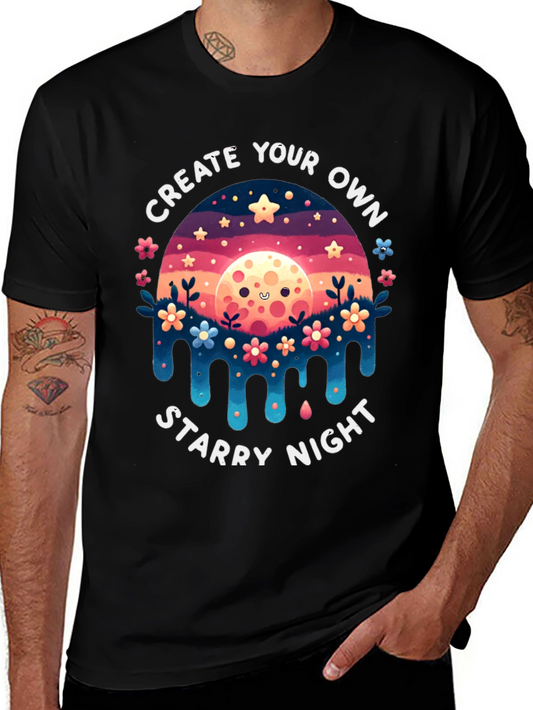 Create Your Own Starry Night Graphic Tee