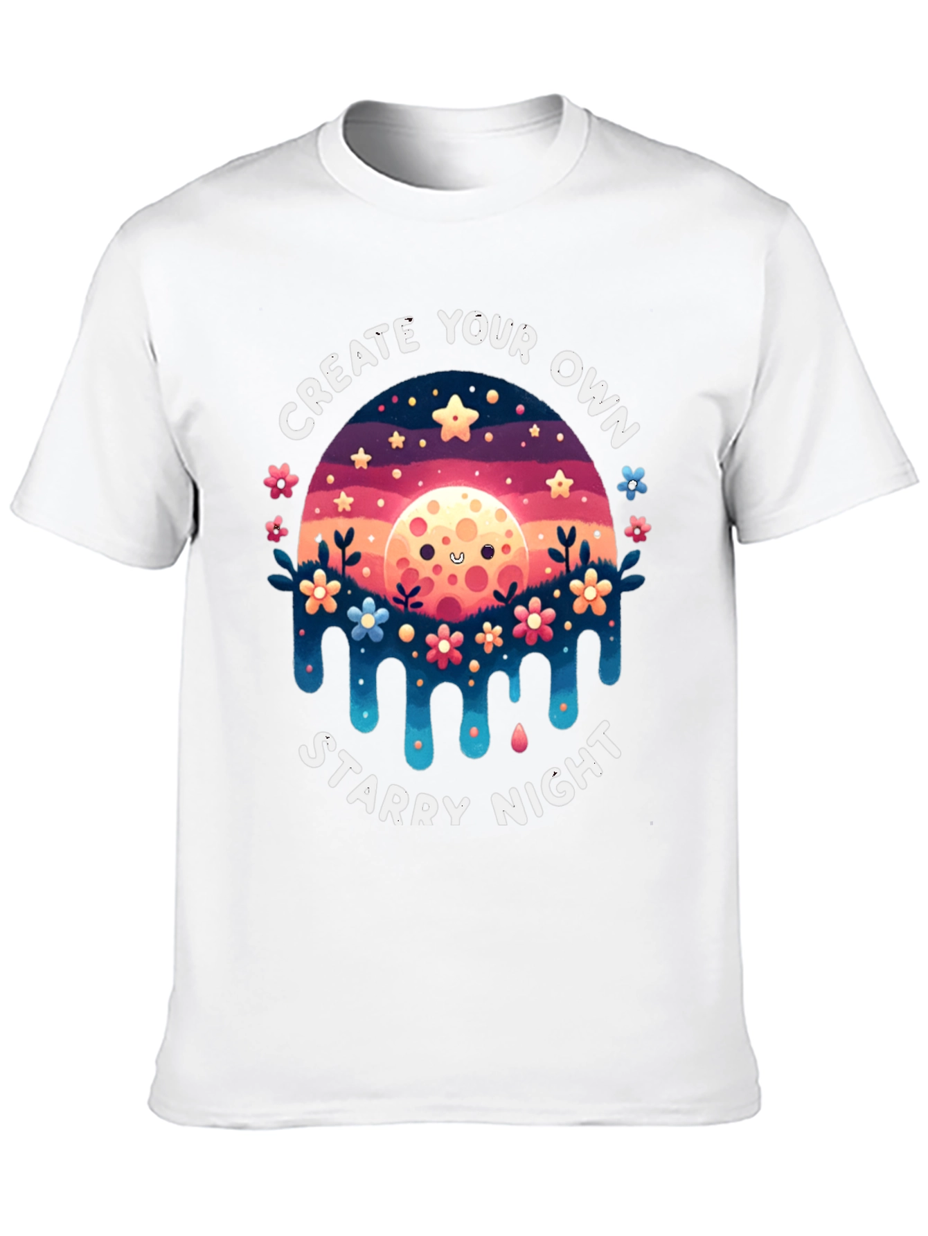 Create Your Own Starry Night Graphic Tee