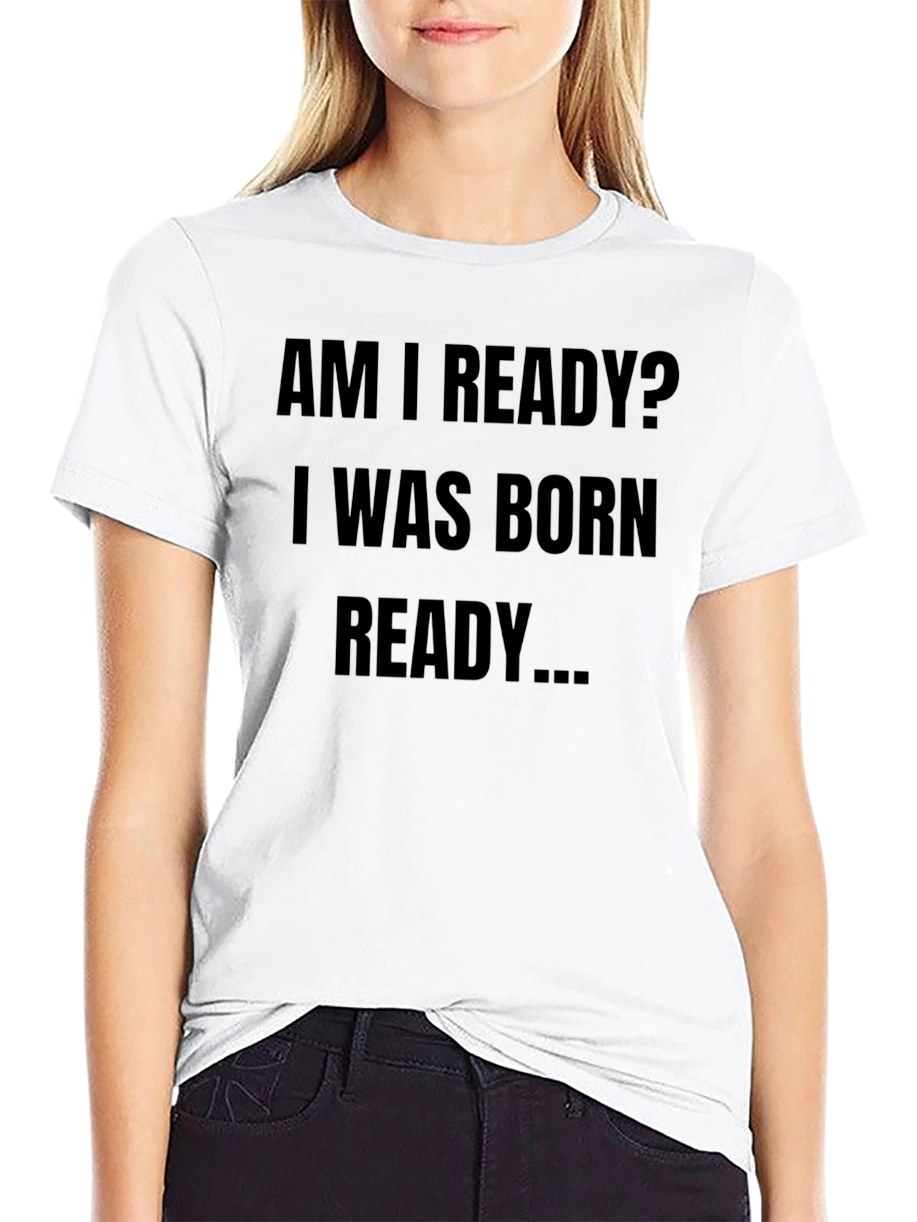 Born Ready Graphic Tee - Black Unisex Shirt