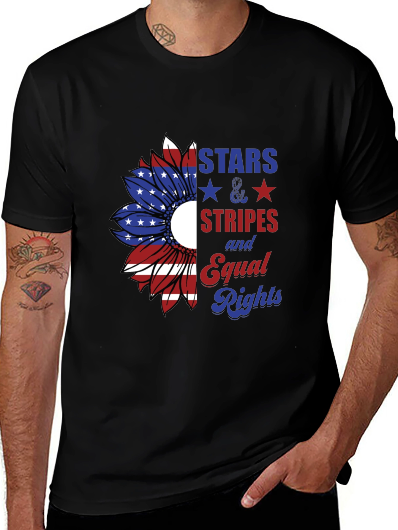 Stars & Stripes Equal Rights T-Shirt