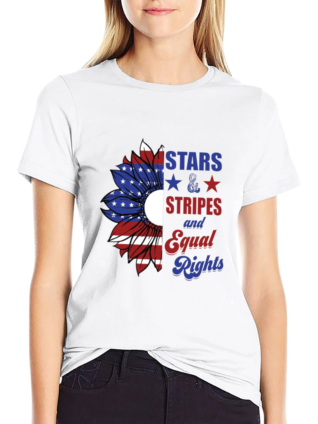 Stars & Stripes Equal Rights T-Shirt