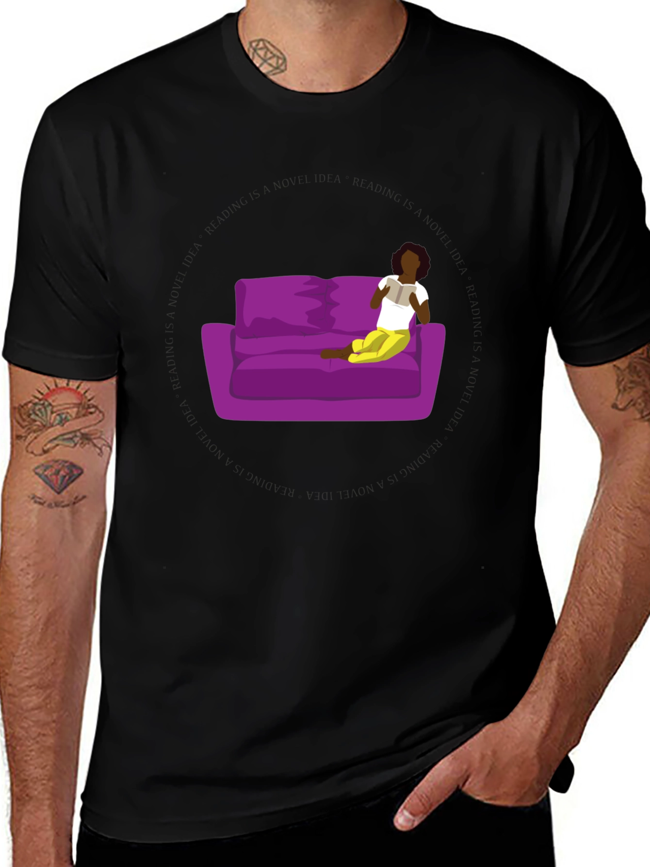 Relaxed Reading Graphic Tee