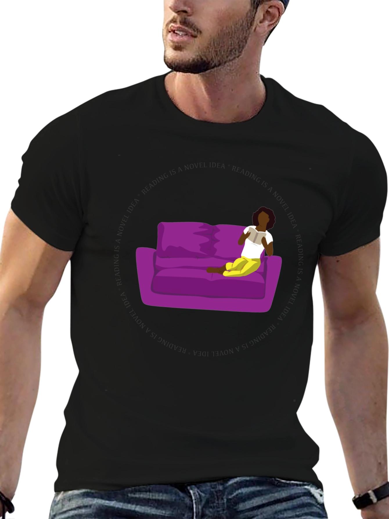 Relaxed Reading Graphic Tee
