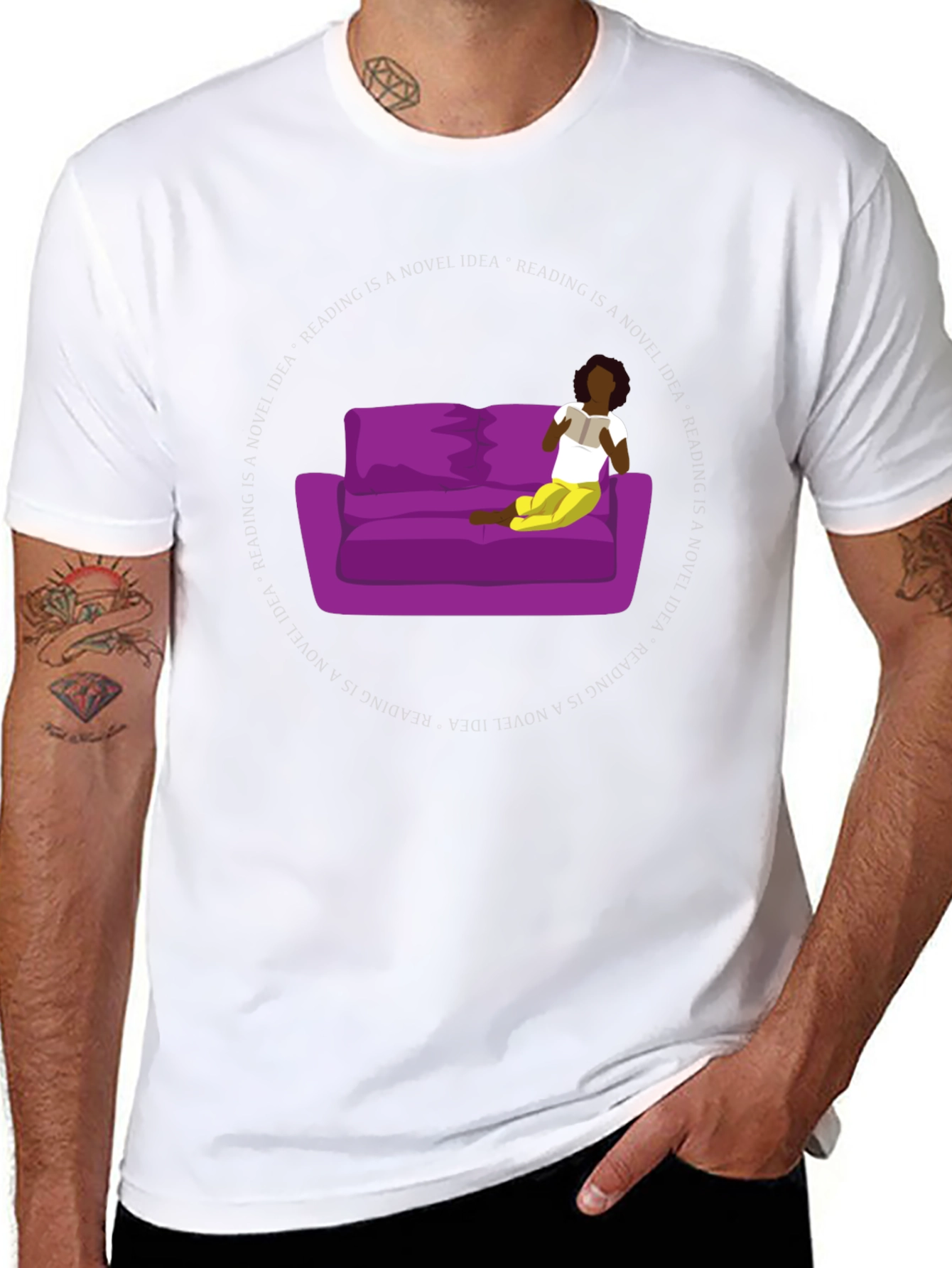 Relaxed Reading Graphic Tee