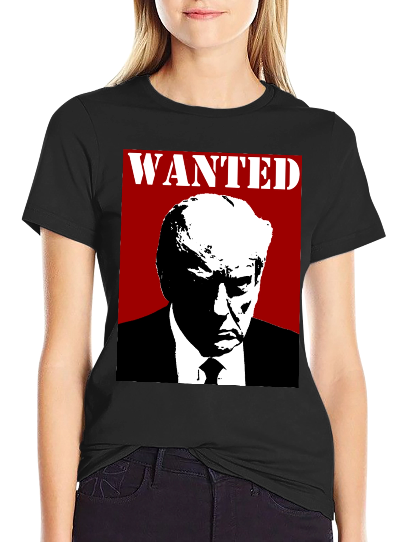 Wanted T-Shirt - Donald Trump Design