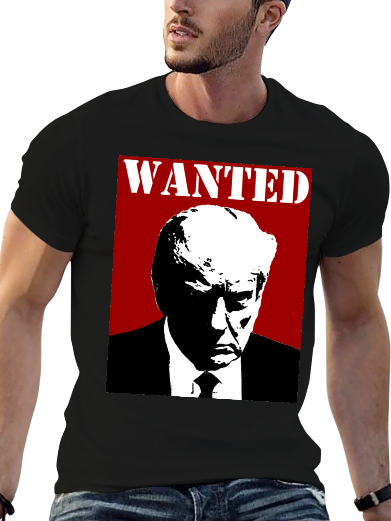 Wanted T-Shirt - Donald Trump Design