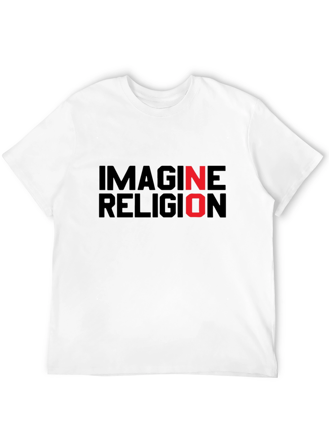 Imagine No Religion T-Shirt - Atheist Pride